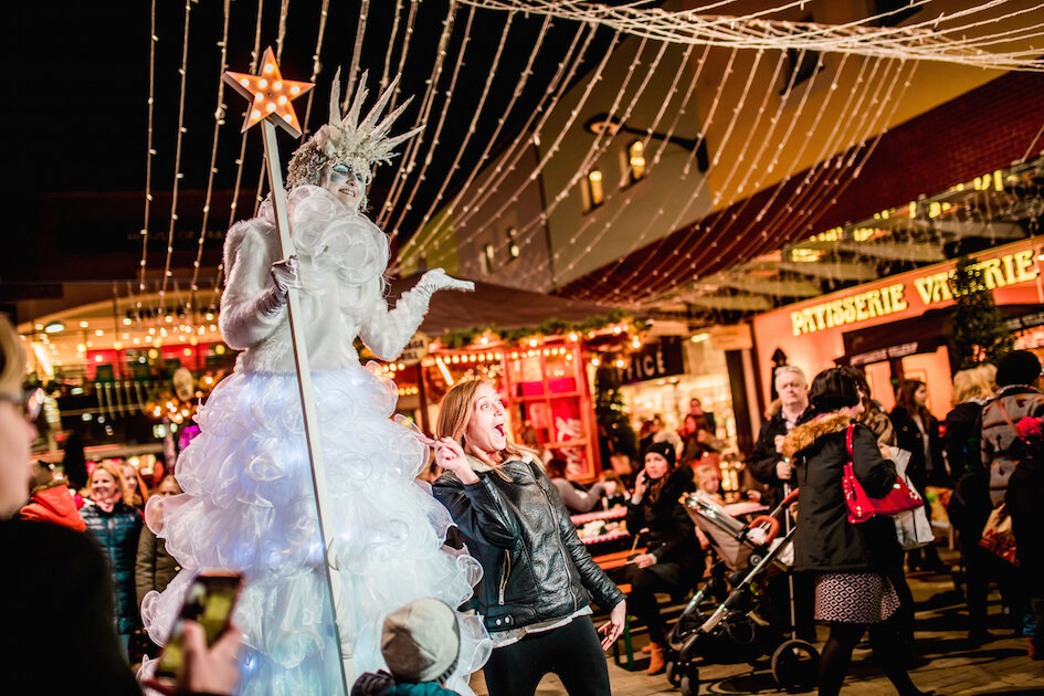 Ice Queens performing at event