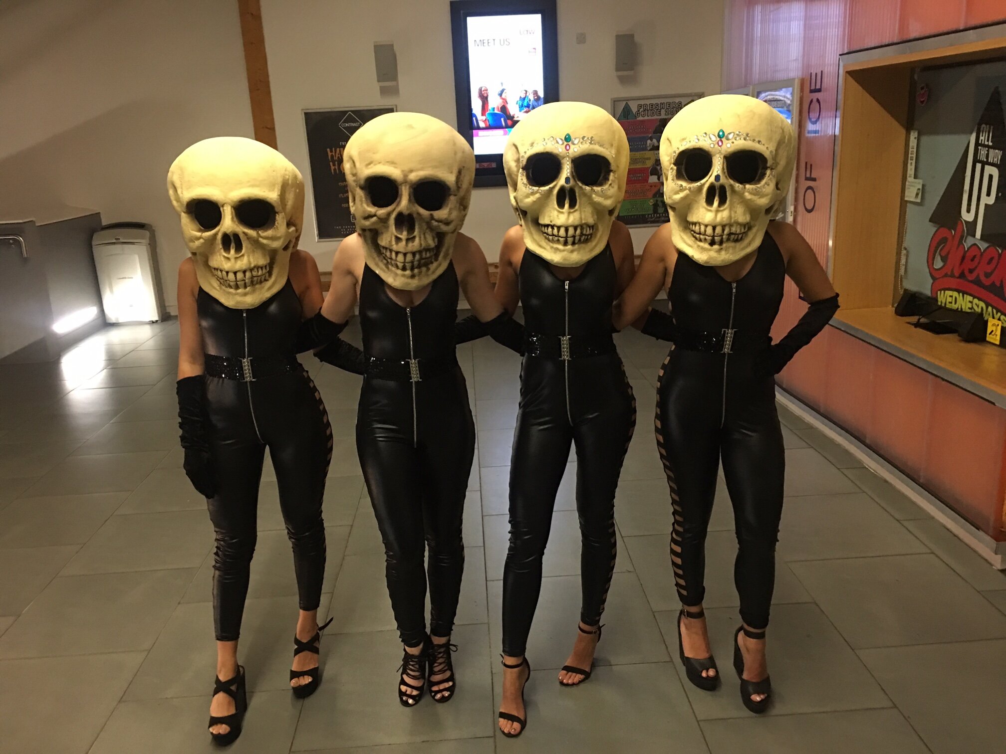 Skull Heads at live event