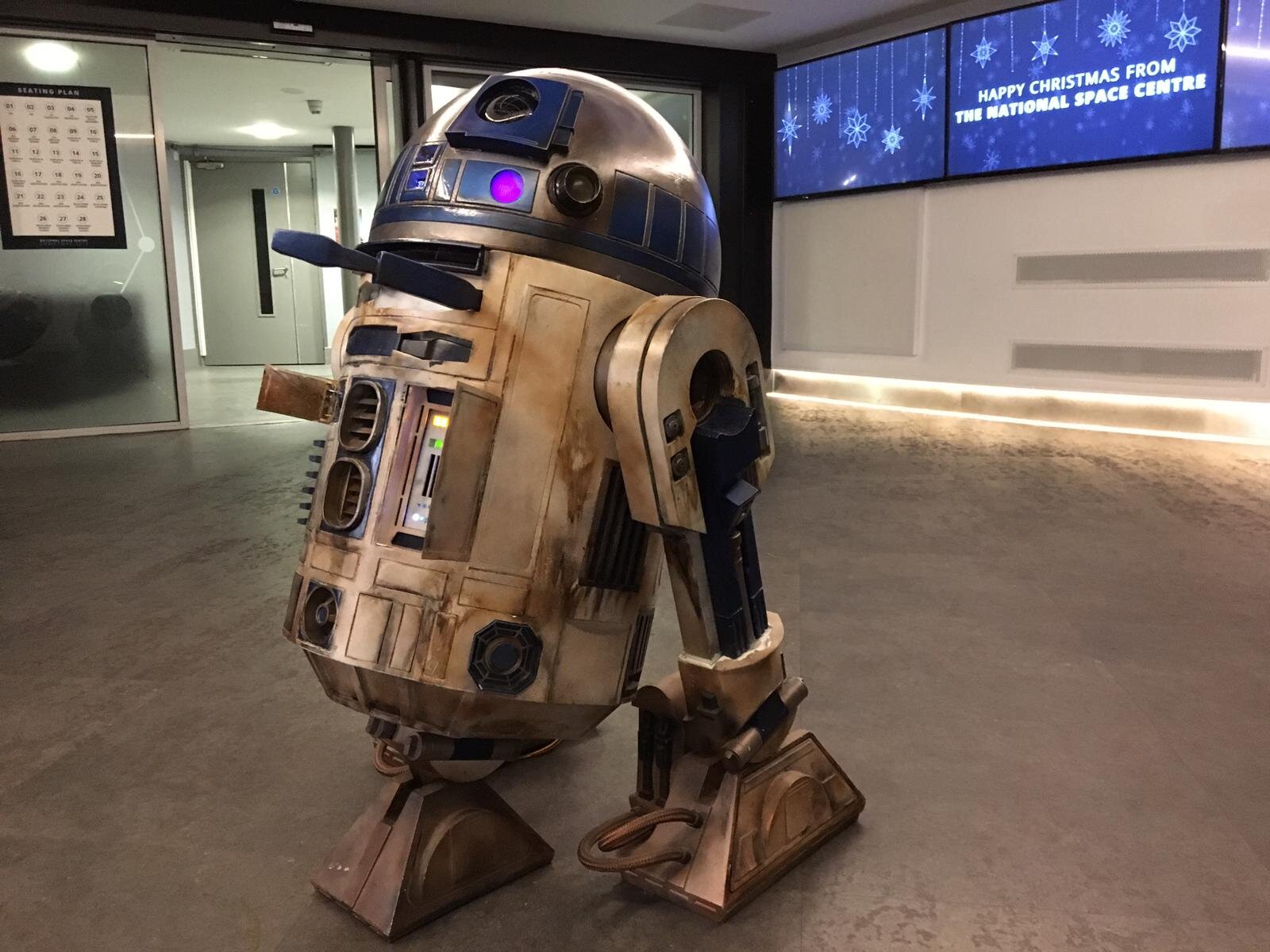 Star Wars characters at event