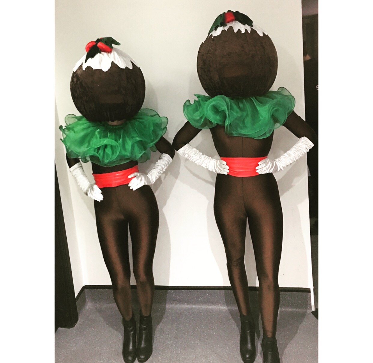 Christmas Pudding heads