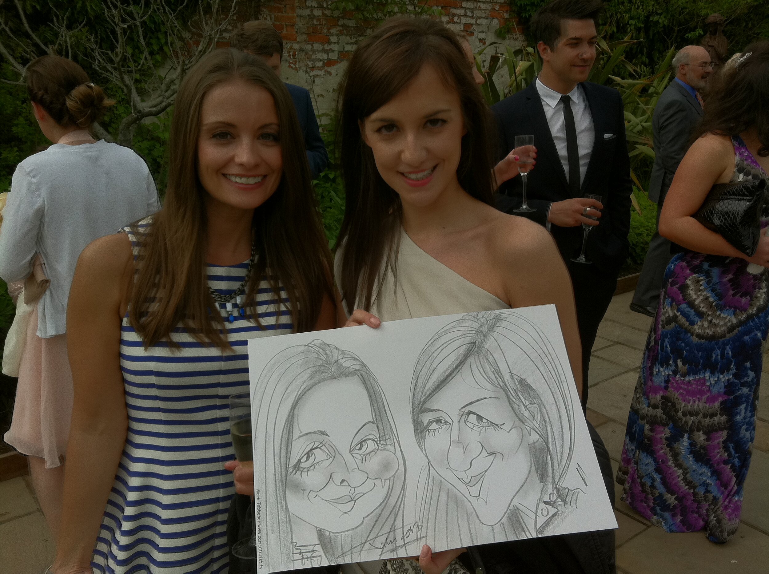 Caricaturist at event