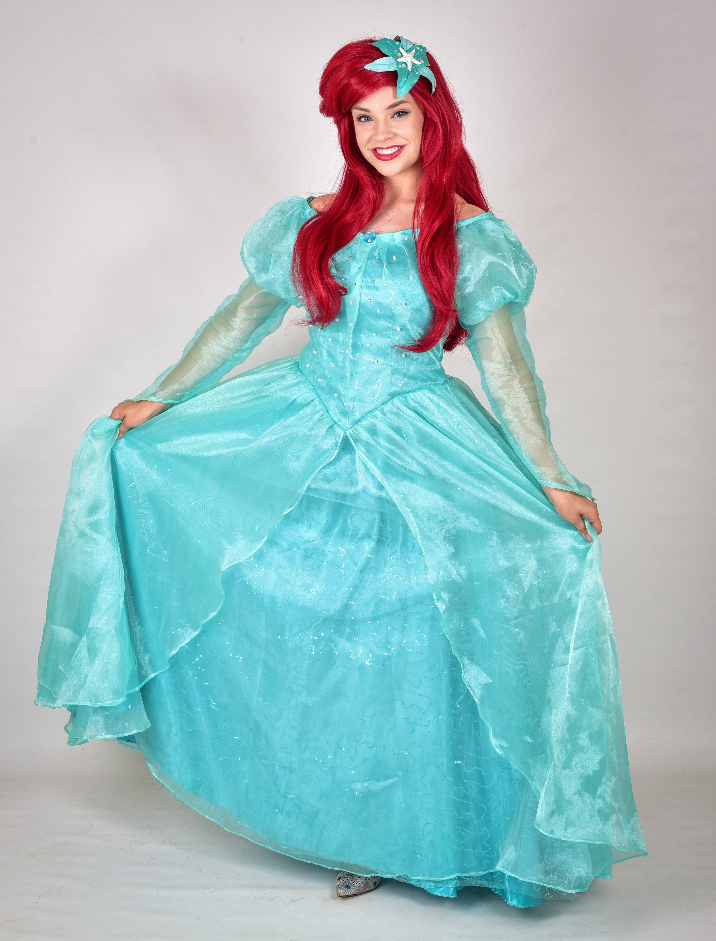 Ariel The Little Mermaid disney princess performer at event