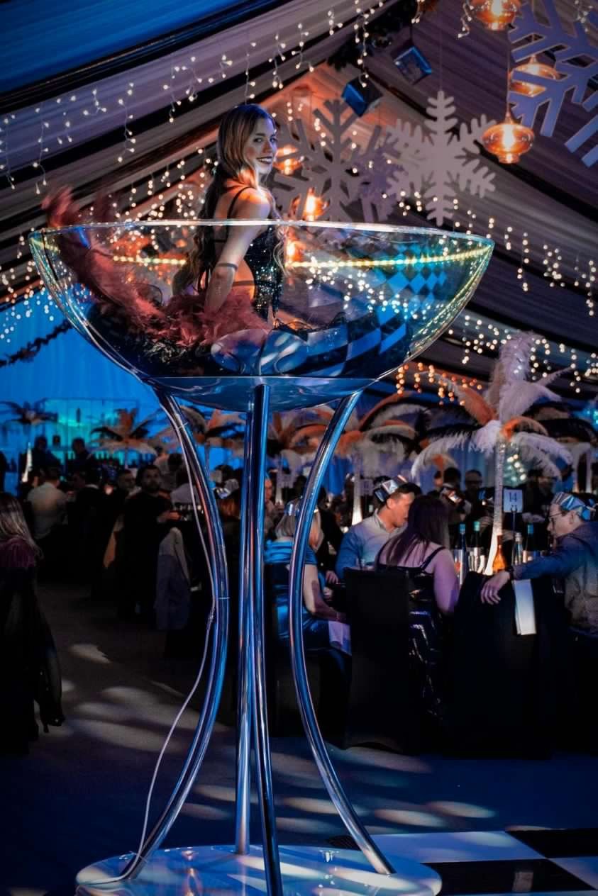 Giant Disco Martini Glass - Sofiest Designs