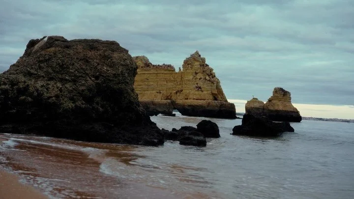 &ldquo;The Algarve&rdquo;I remember when I was on this quiet beach a few years ago. I was in love with this place. The rock formations and cliffs are just a sight. The sounds of the waves crashing made me feel at peace. I was exactly where I needed t