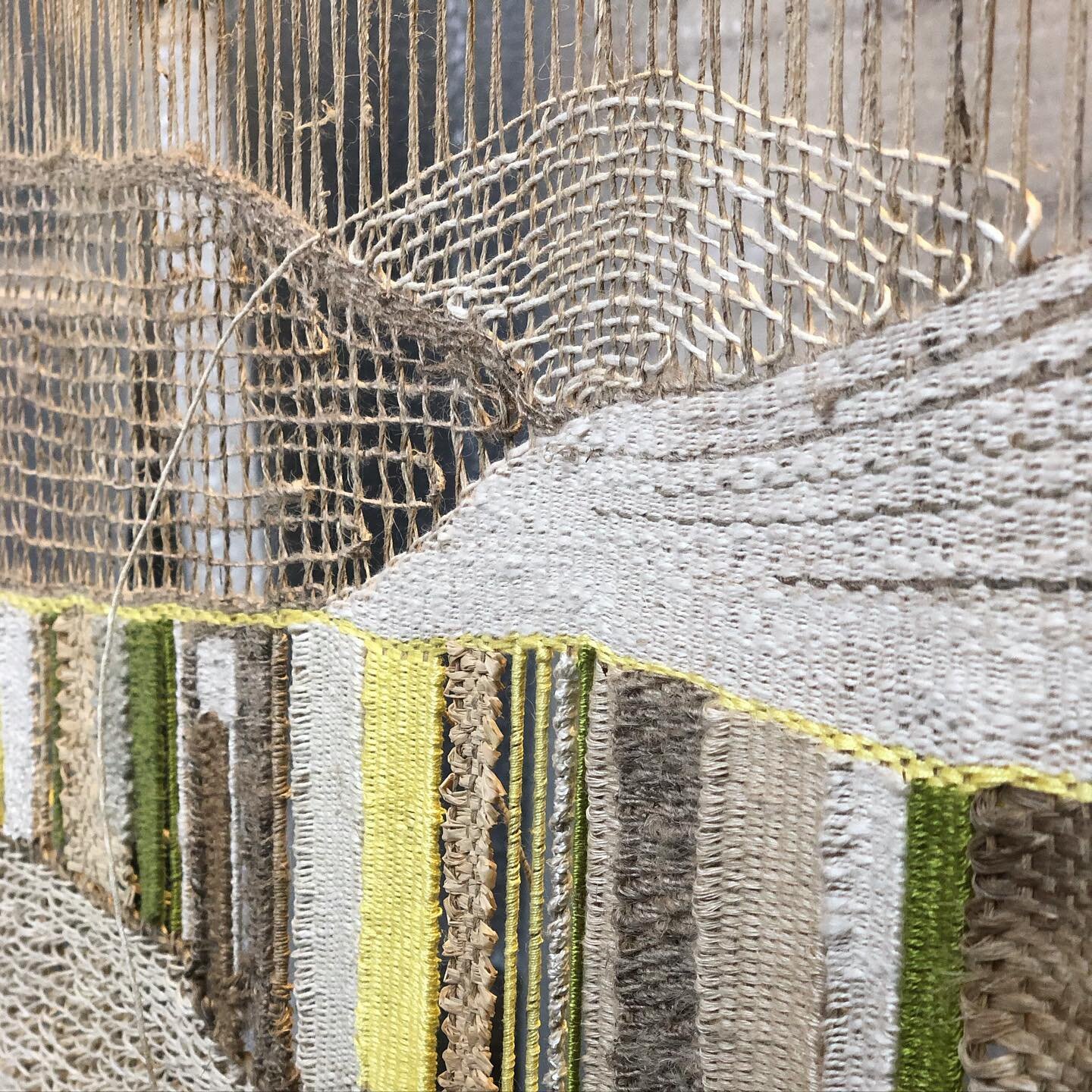 &lsquo;Hope&rsquo;
A very special commission in progress. Immensely enjoyed weaving with raffia, hand spun nettle and hemp...

In these uncertain times I have found refuge in my work. The studio has become my second home, away from the chaos of the w