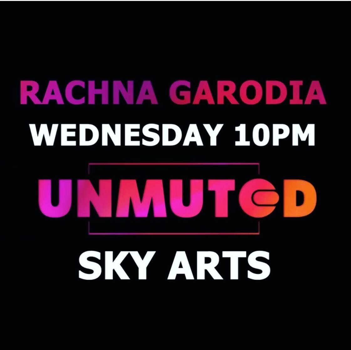 This Wednesday I&rsquo;m on @skyarts in their second season of #unmuted by @licklemorproductions 
I will be talking to Aaron and Remel about my work! Stay tuned!!

Wednesday, 14th July 10pm
.
.
.
#unmuted #skyarts #sustainableart #textileart #naturea