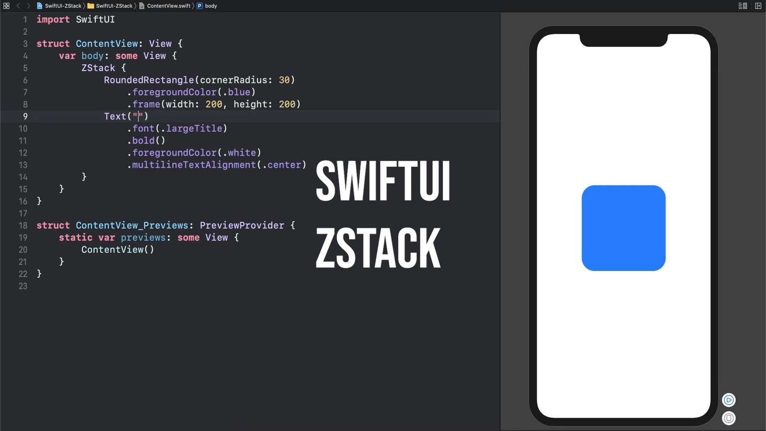 How to Layer Views in SwiftUI Using ZStack