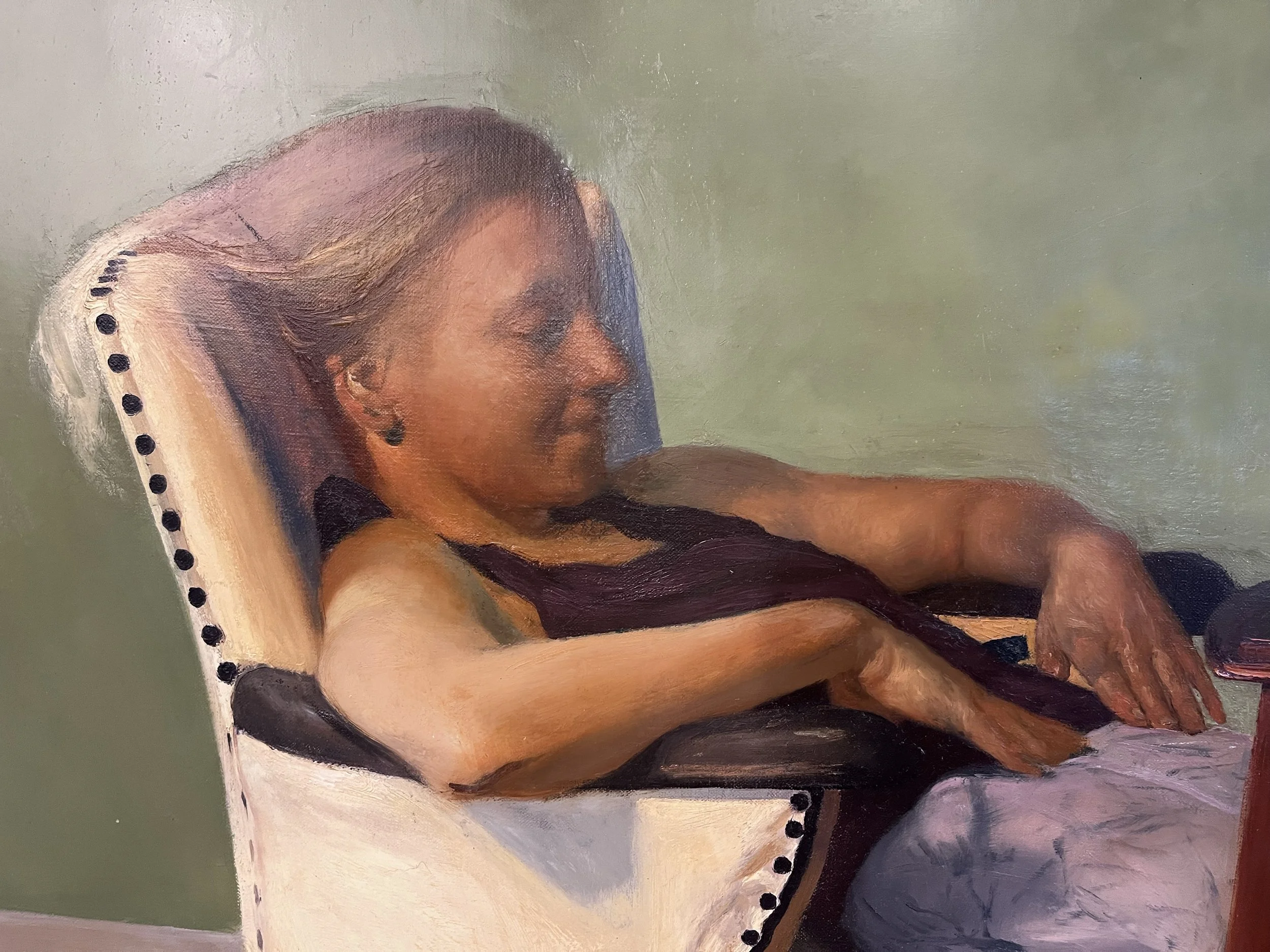 The Green Room, detail.