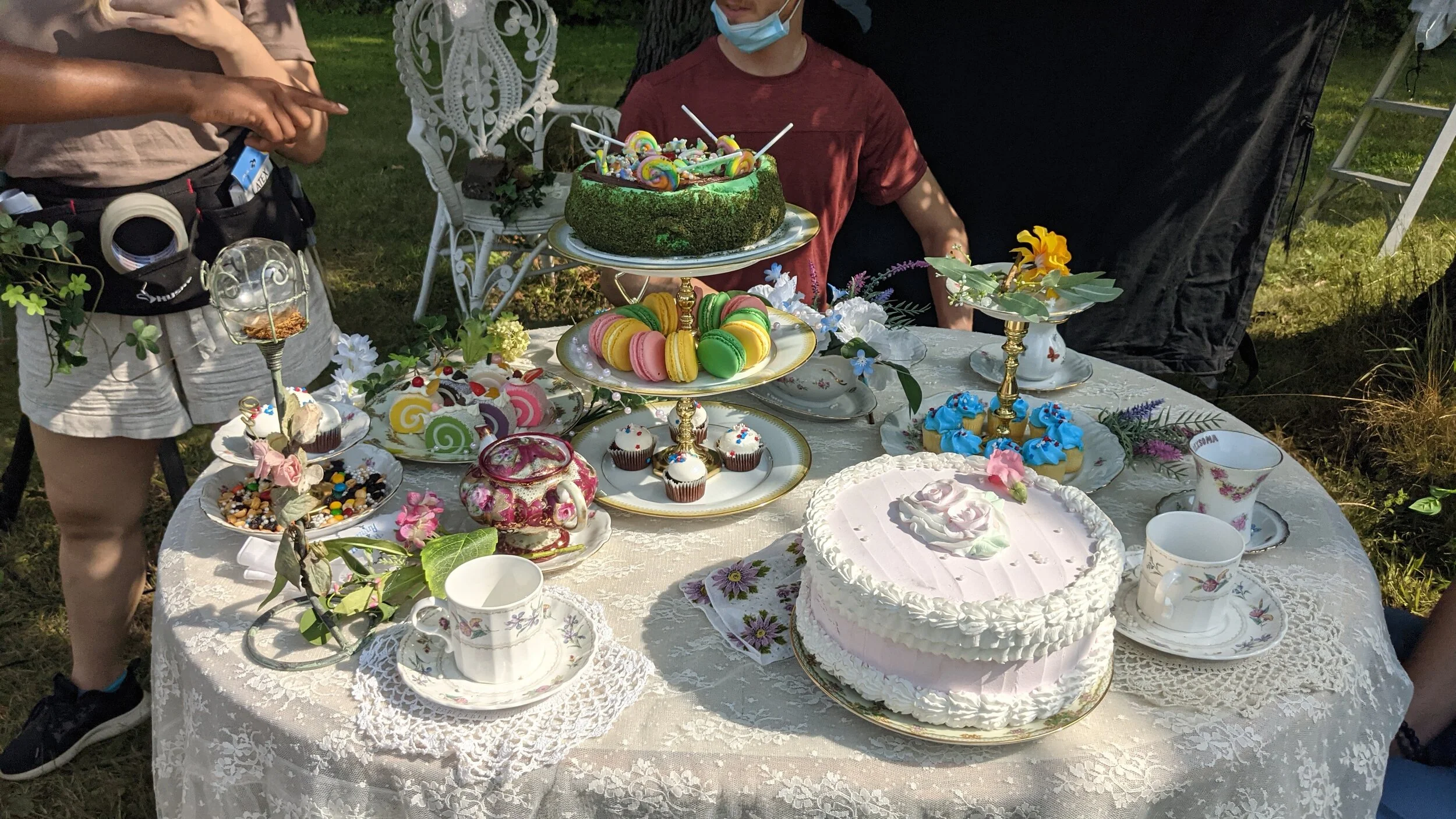 Tea Party BTS
Albion Rose
Directed by Tiffany Tenille
Production Designer: Mari Xiao