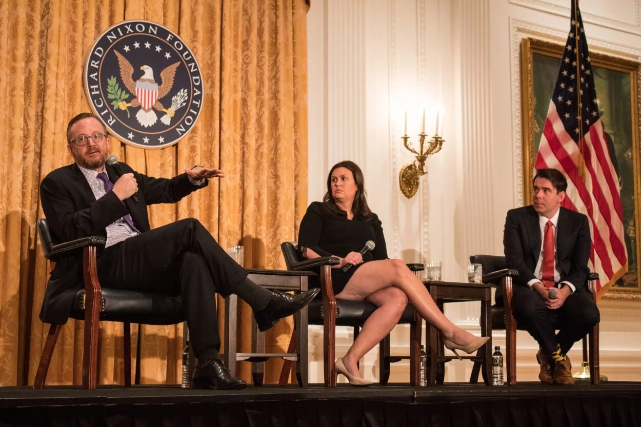 Huckabee Sanders and Gibbs disclose varying thoughts on fake news