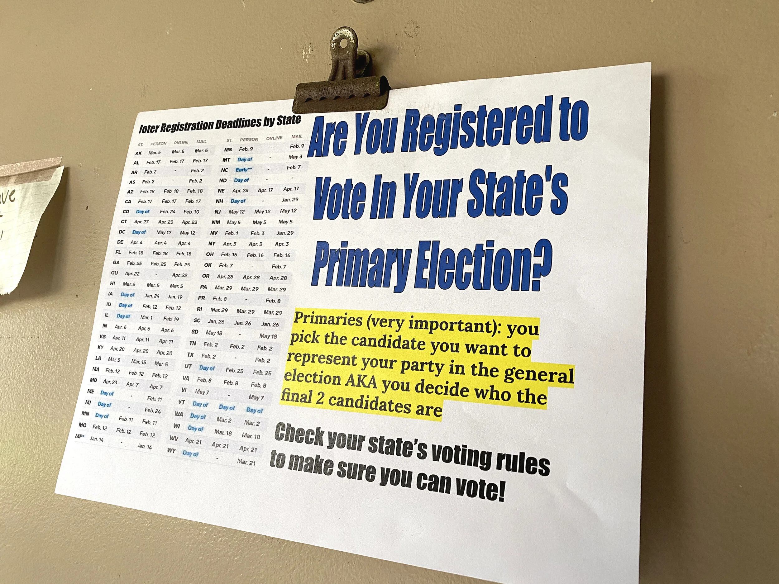 Liu attempts to increase student political involvement 