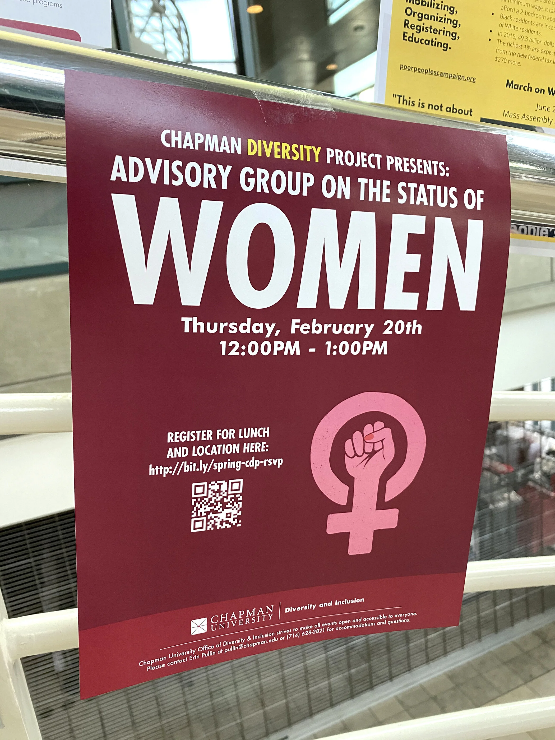 Advisory Group on the Status of Women set to meet Feb. 20