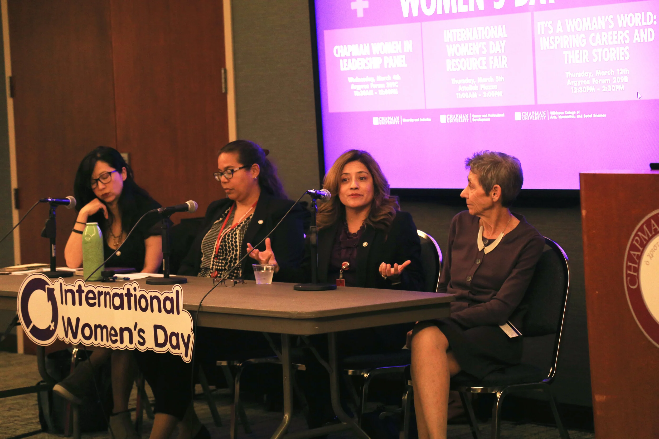 Leading women inspire ambition in students 