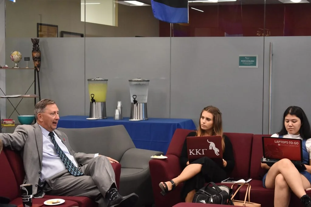 Students raise concerns at community forum about Patriot Front