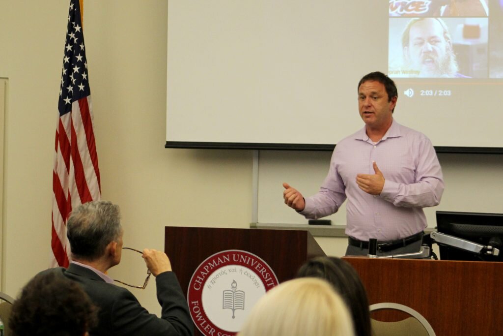 Pete Simi lectures on the culture of white supremacy