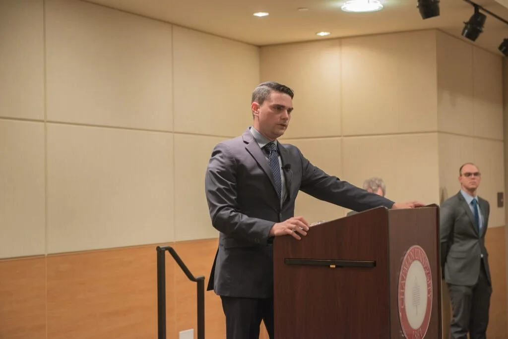 Ben Shapiro speaks to audience of more than 200 at Chapman