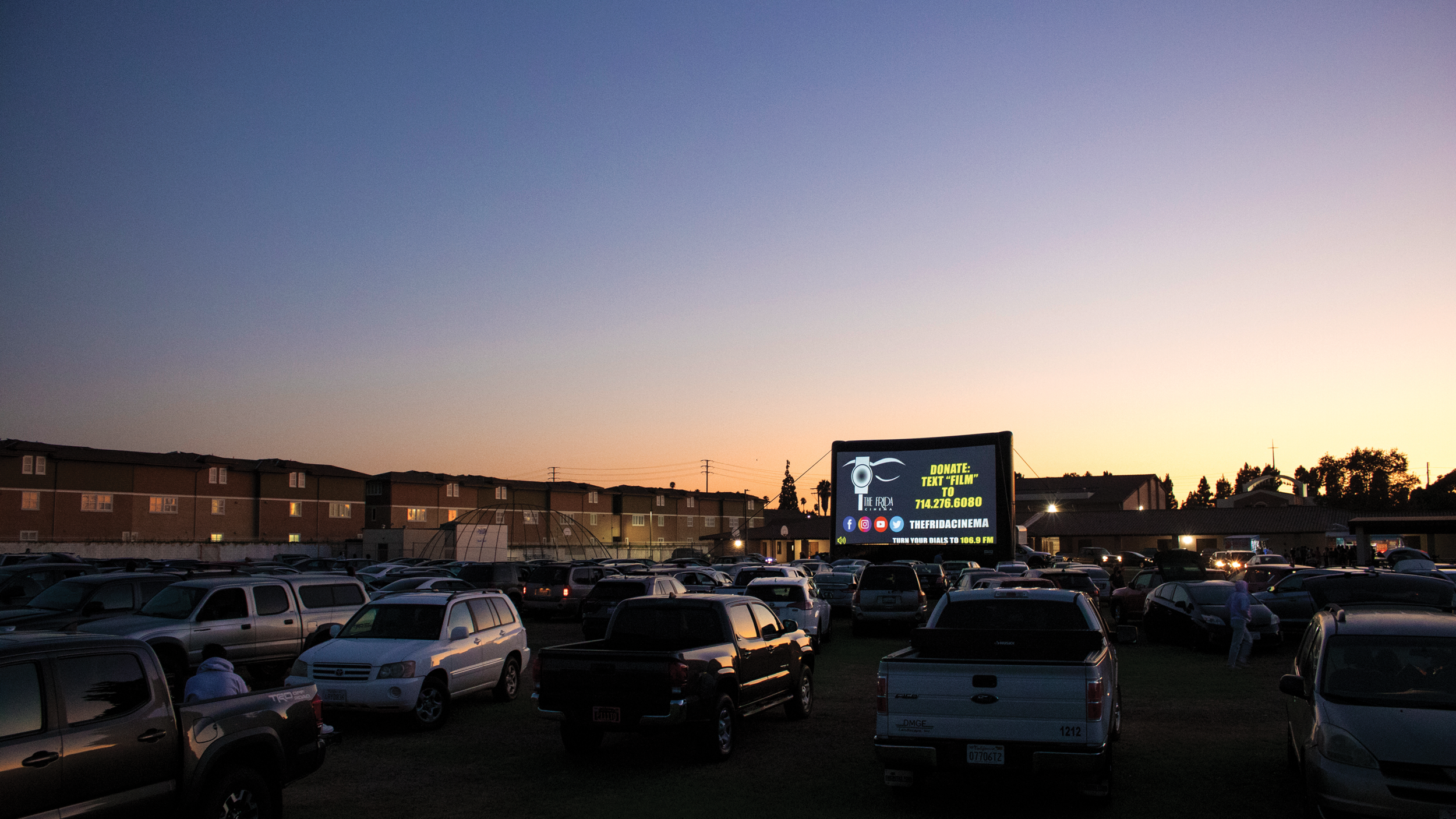 The Frida Cinema provides drive-in alternative