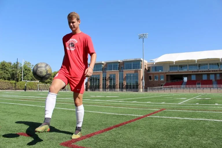 Jarod Matteoni on Wilson Field