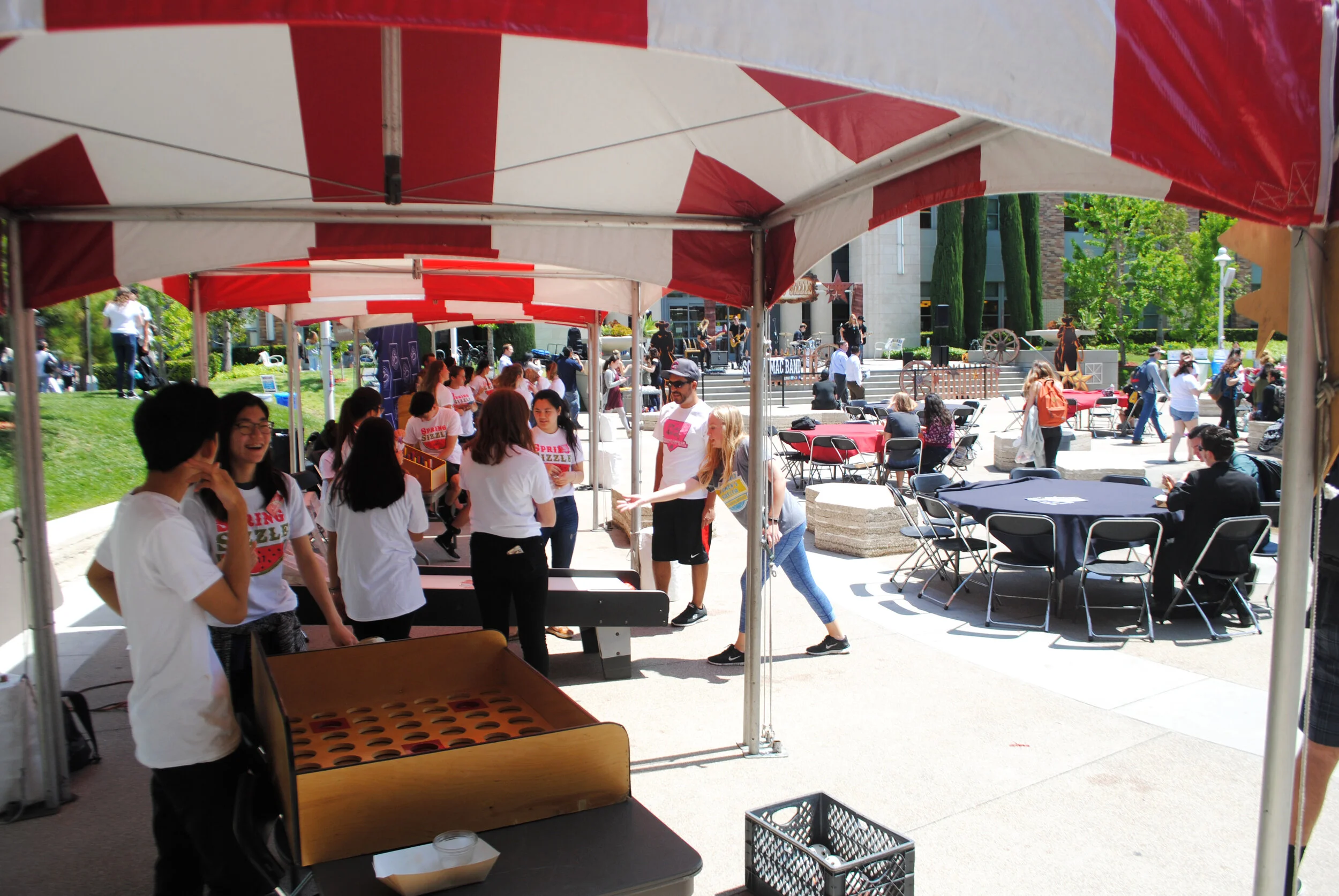 Some students asked for Social Security numbers at Spring Sizzle