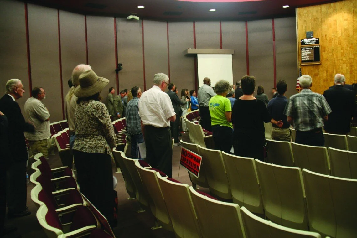 Chapman expansion dominates city council meeting