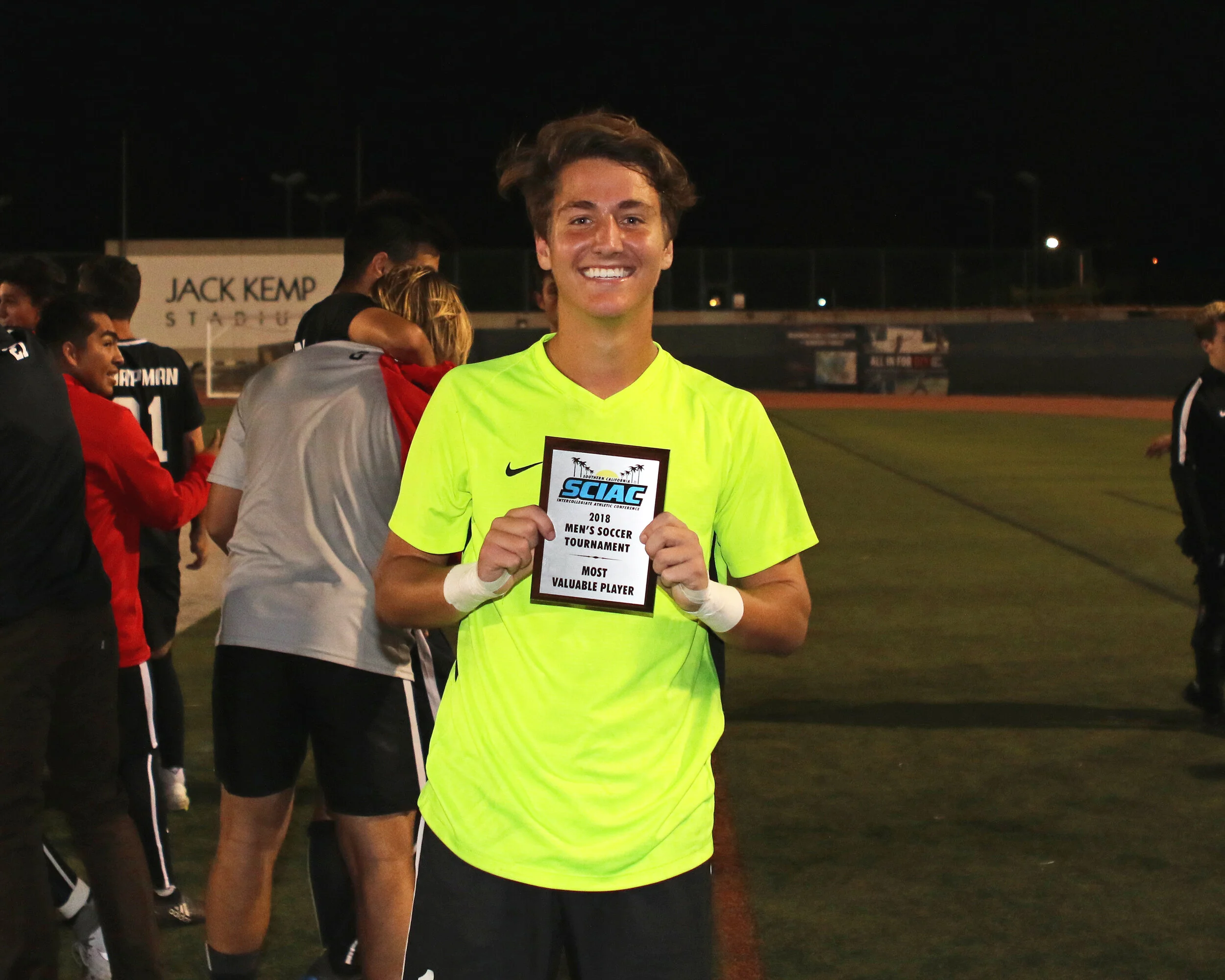 Goalkeeper leads men’s soccer to first SCIAC championship