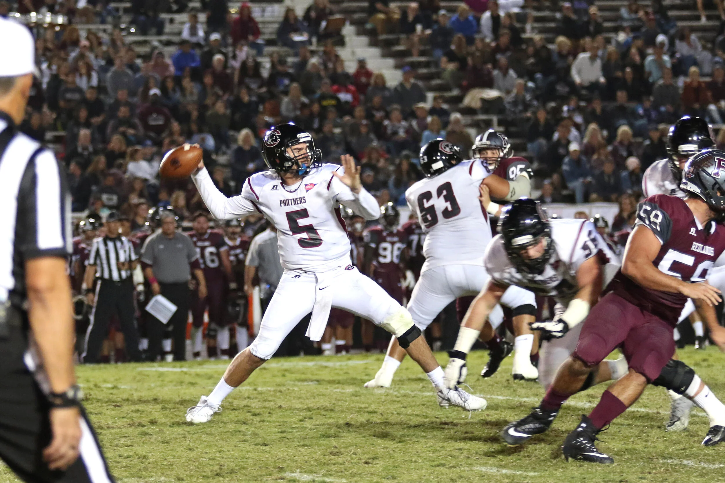 Football breaks 8-game win streak