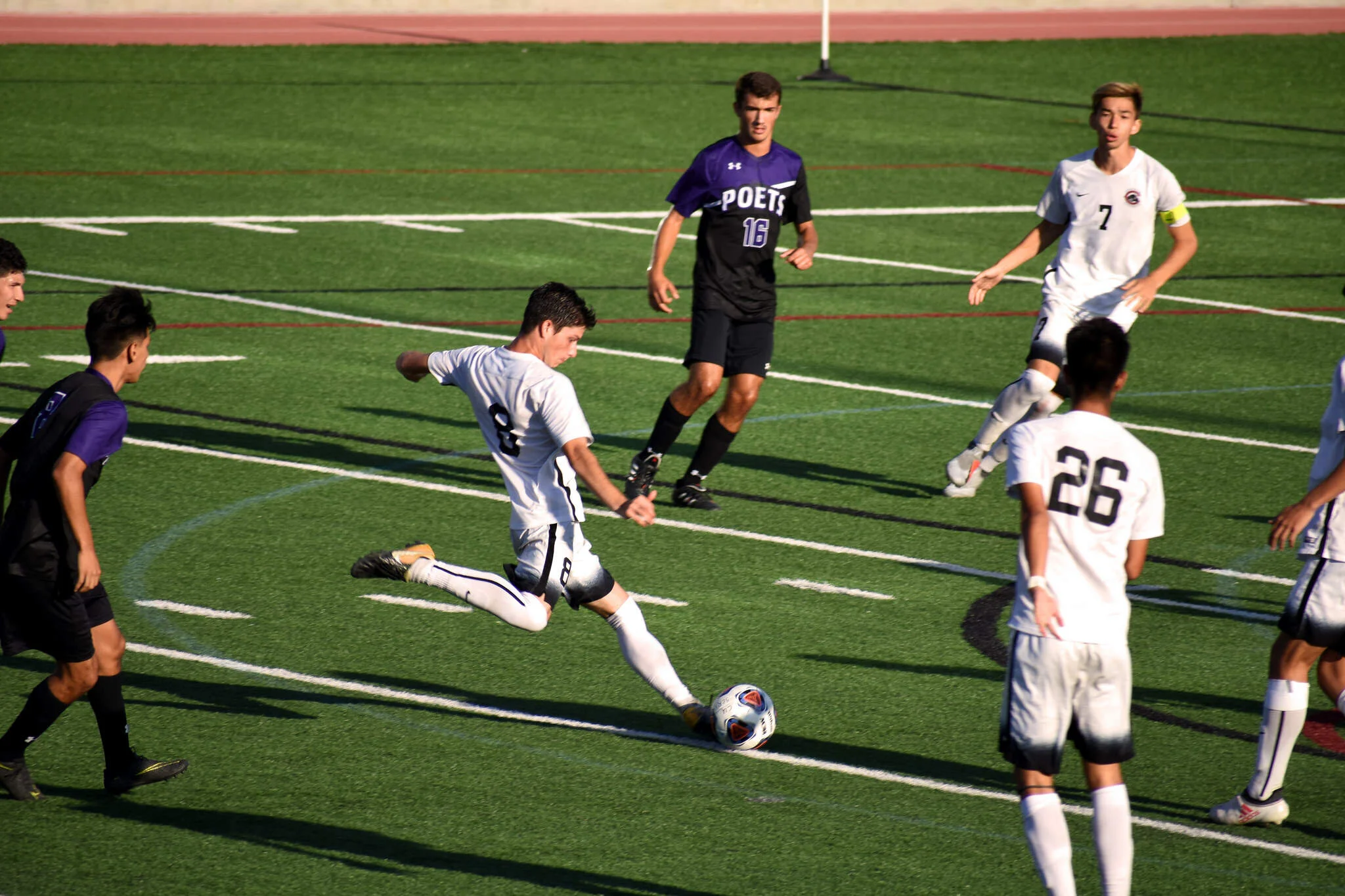 Men’s soccer wins first home game