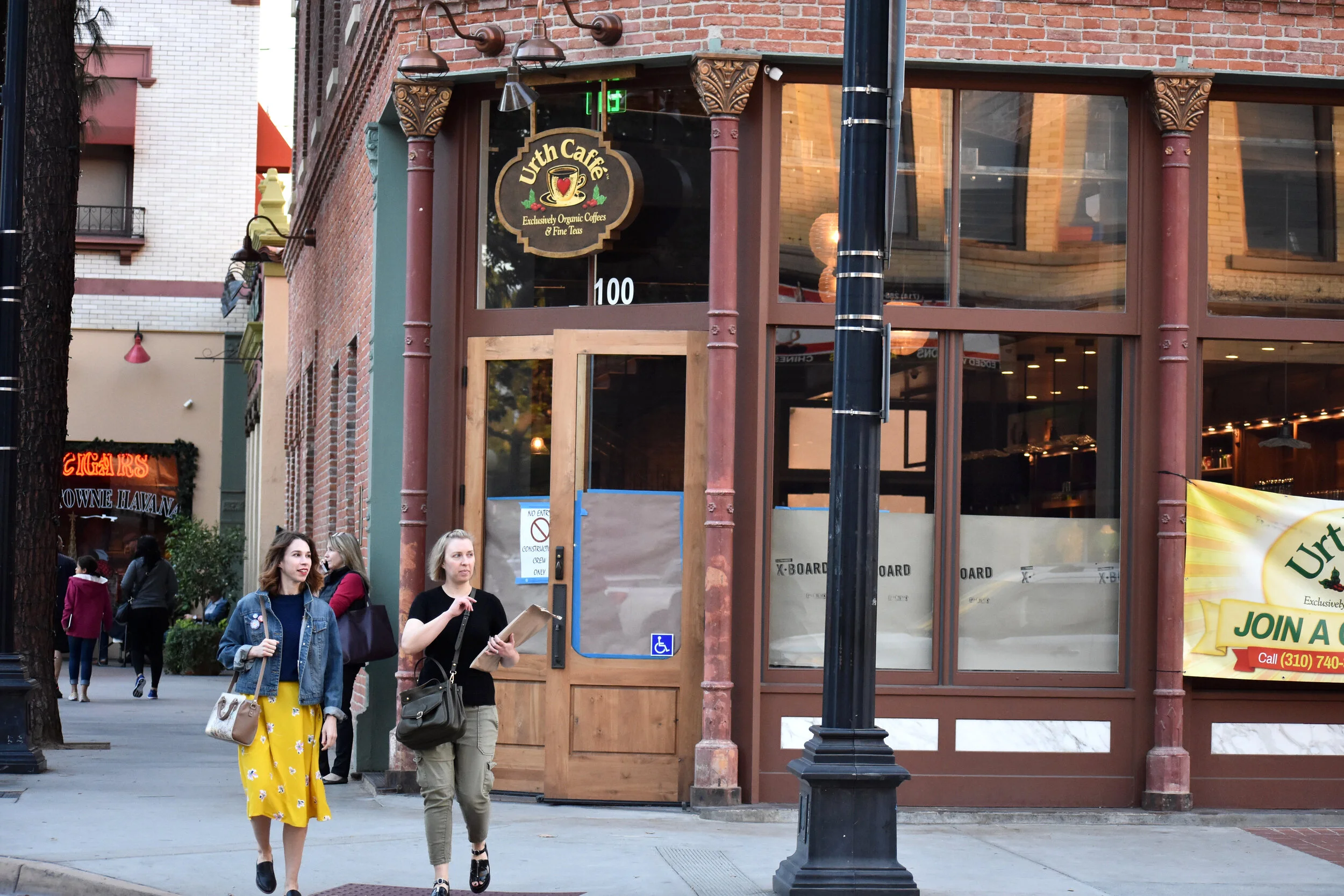 Urth Caffe faces vandalism before January opening