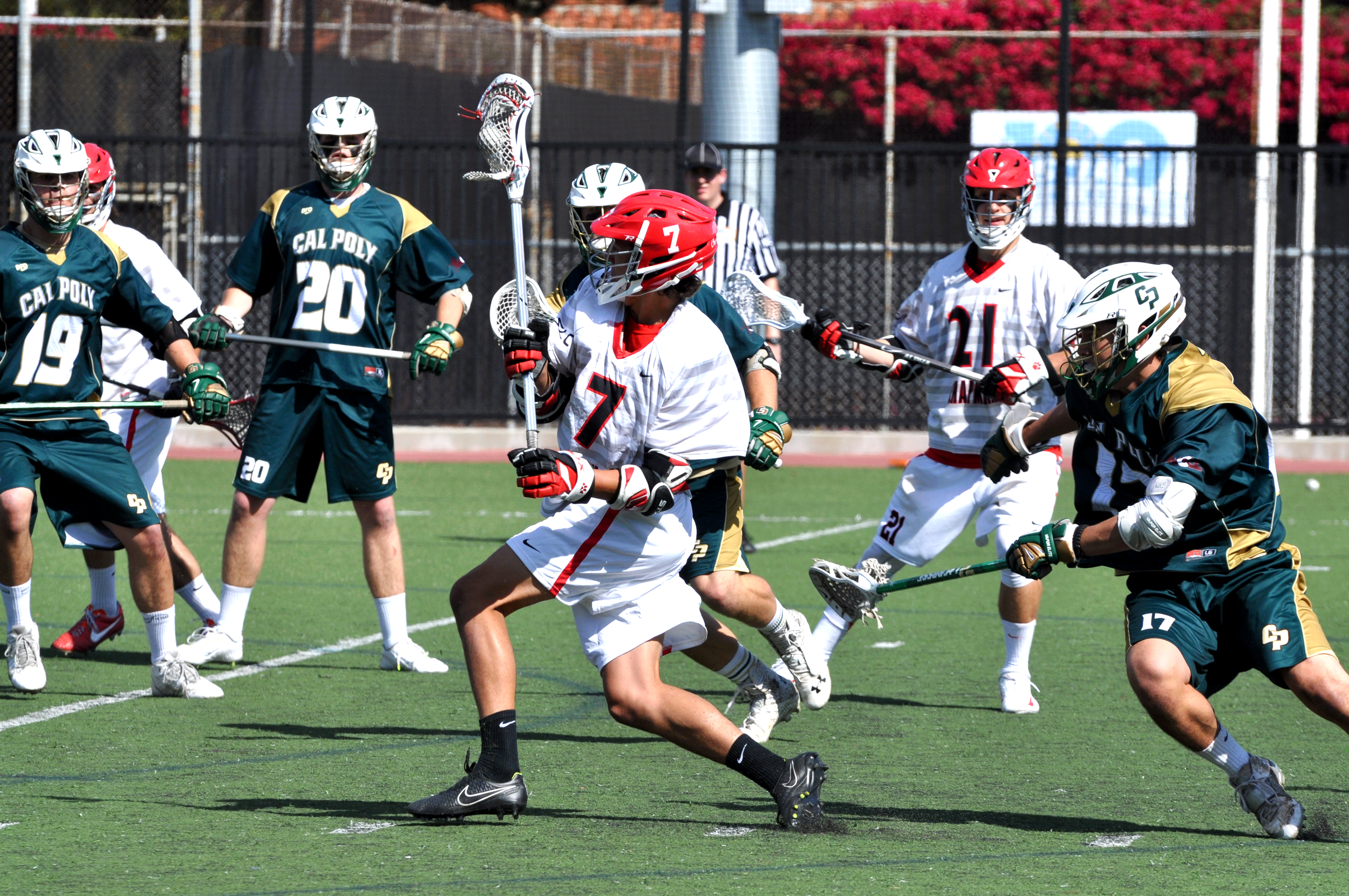 Attacking the crease: Garner closes in on school record