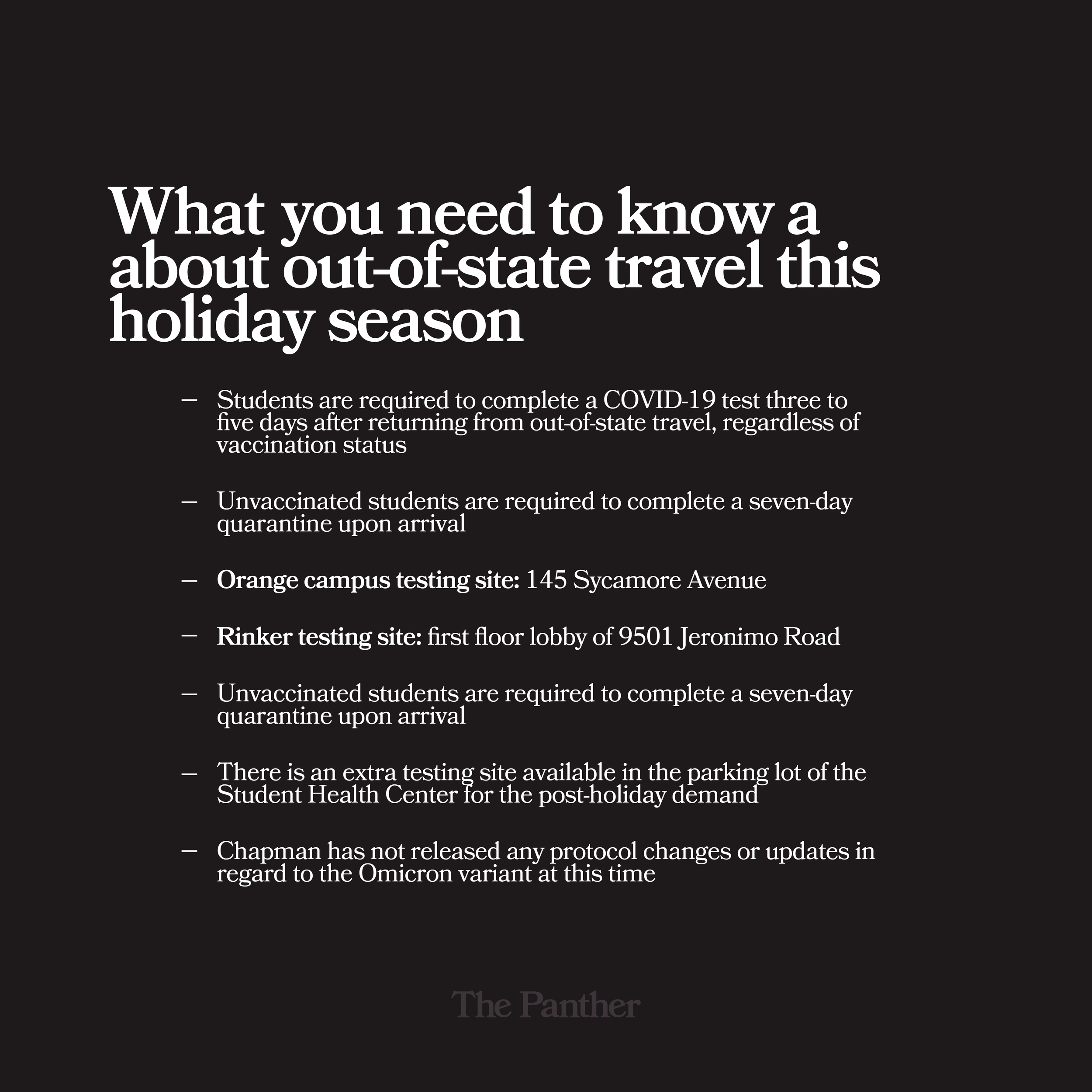 COVID-19 cases remain low after fall break and Omicron appearance in California