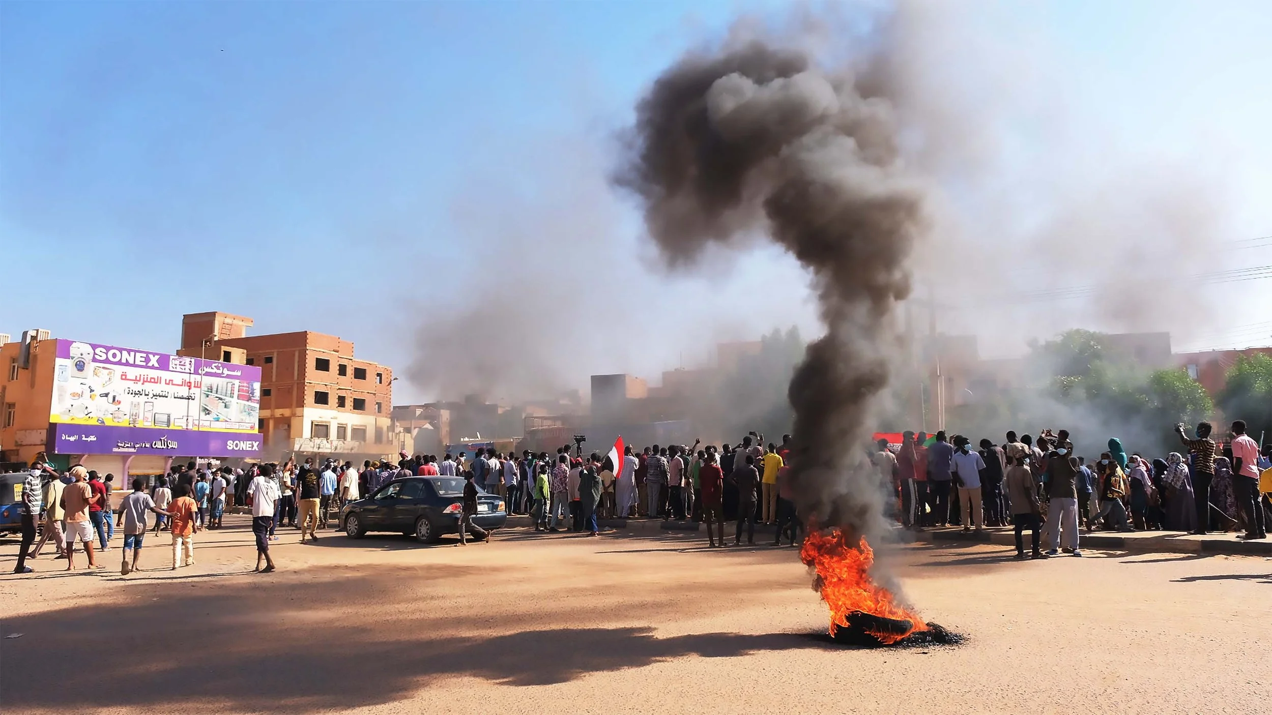 ‘They’re not going to lose’: Sudanese activists sustain protest of military coup