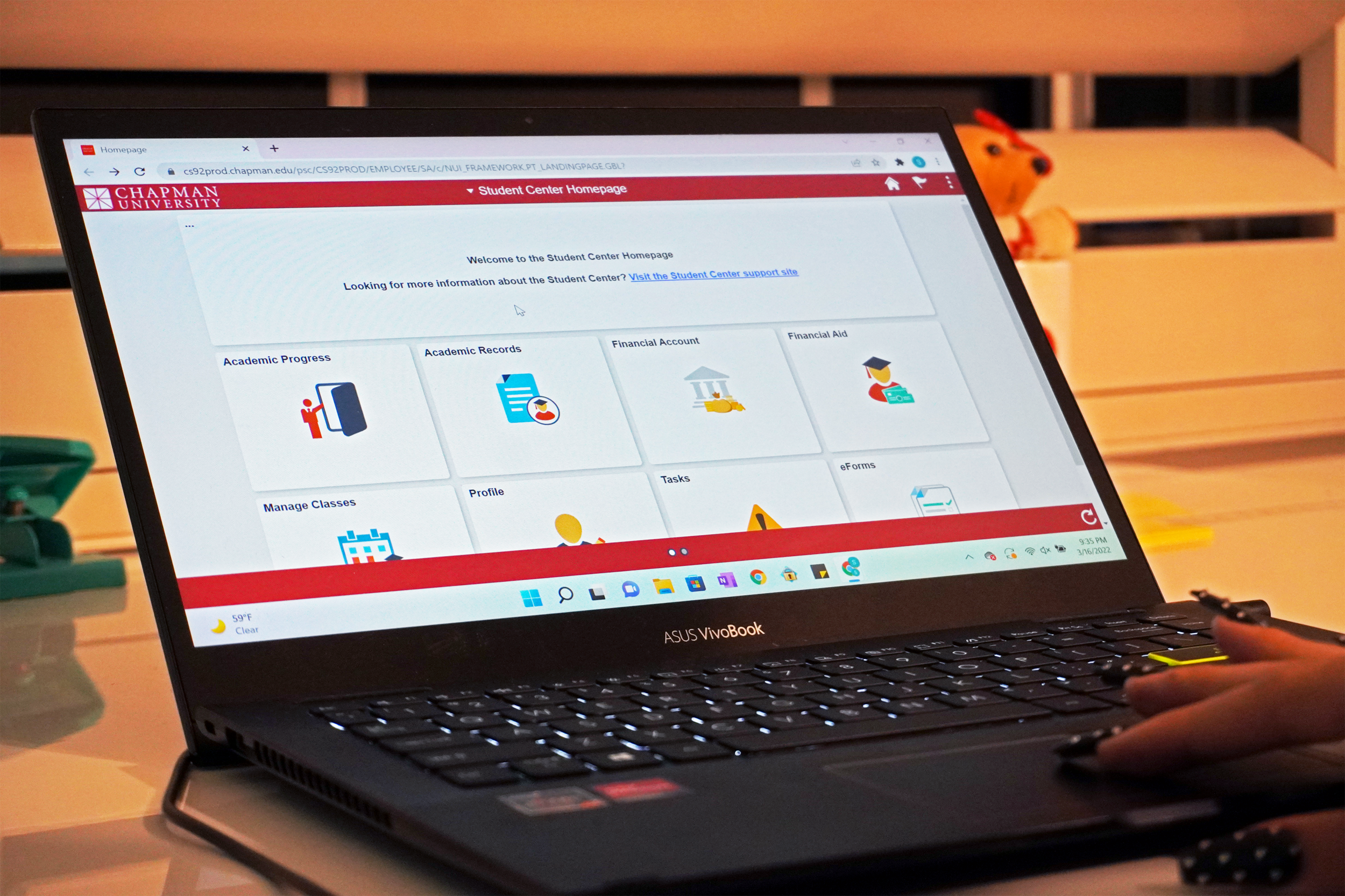 Chapman University launches new Student Center website