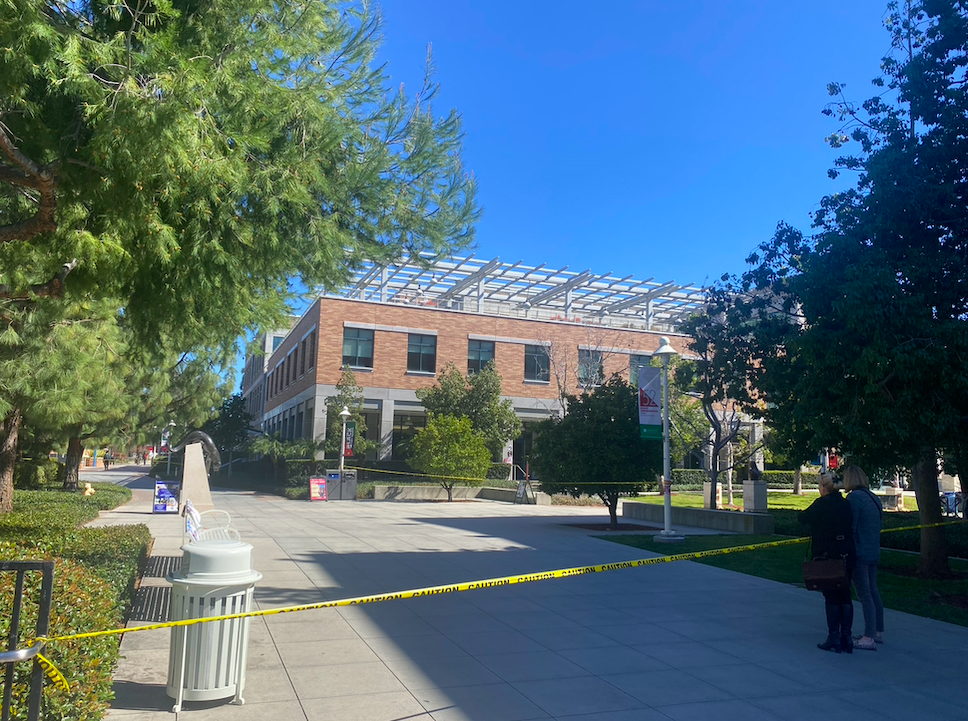 Four buildings evacuated after “suspicious package” found on campus