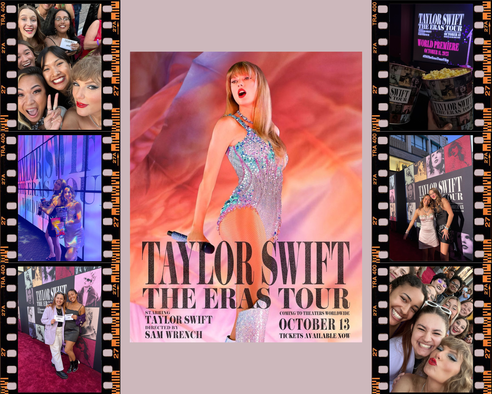 Taylor Swift's 'Eras Tour' movie hits theaters to friendship