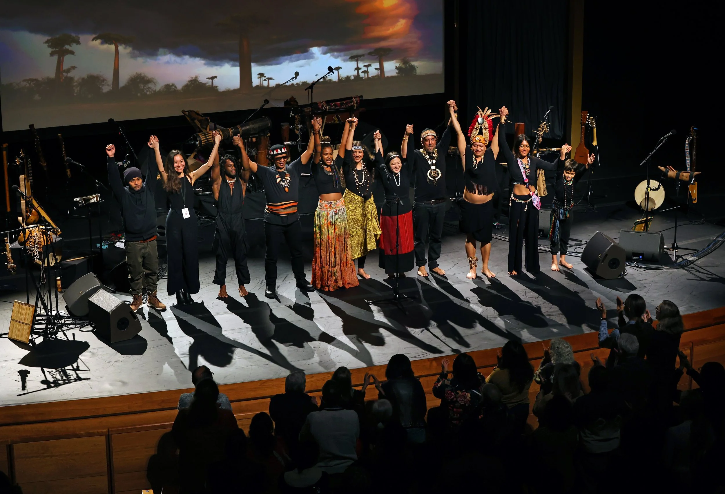 The Feb. 3 event featured a variety of performances by artists from Taiwan, Madagascar, Mauritius, Papua New Guinea and more islands.