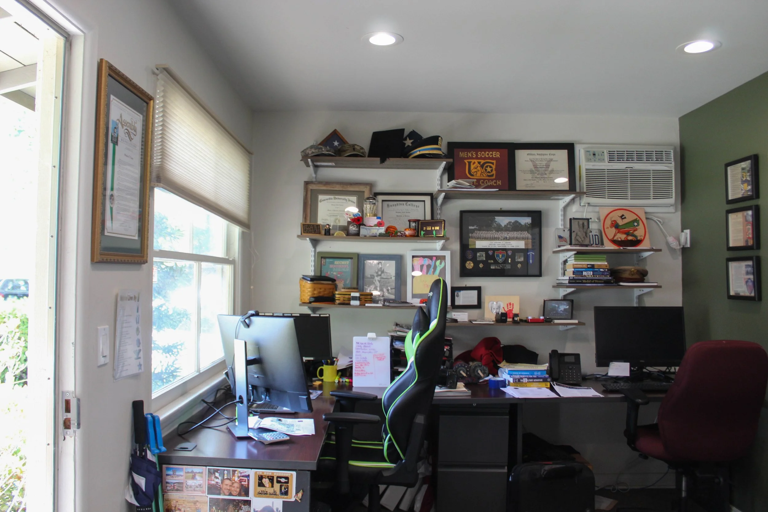    According to Veterans Club President Roxie Arce, the VRC is 231 square feet. By comparison, community colleges in California are required to have a space of at least 500 square feet for their VRCs.   