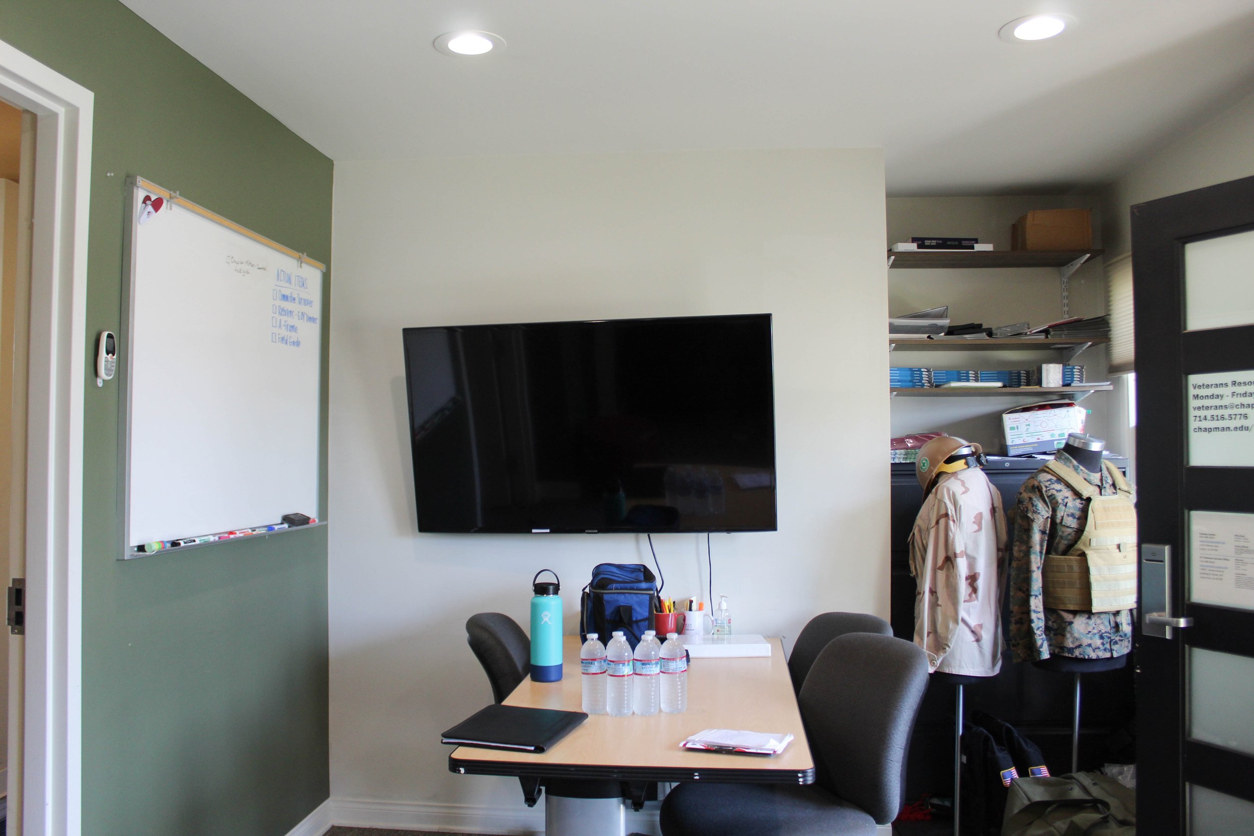    According to Veterans Club President Roxie Arce, the VRC is 231 square feet. By comparison, community colleges in California are required to have a space of at least 500 square feet for their VRCs.   