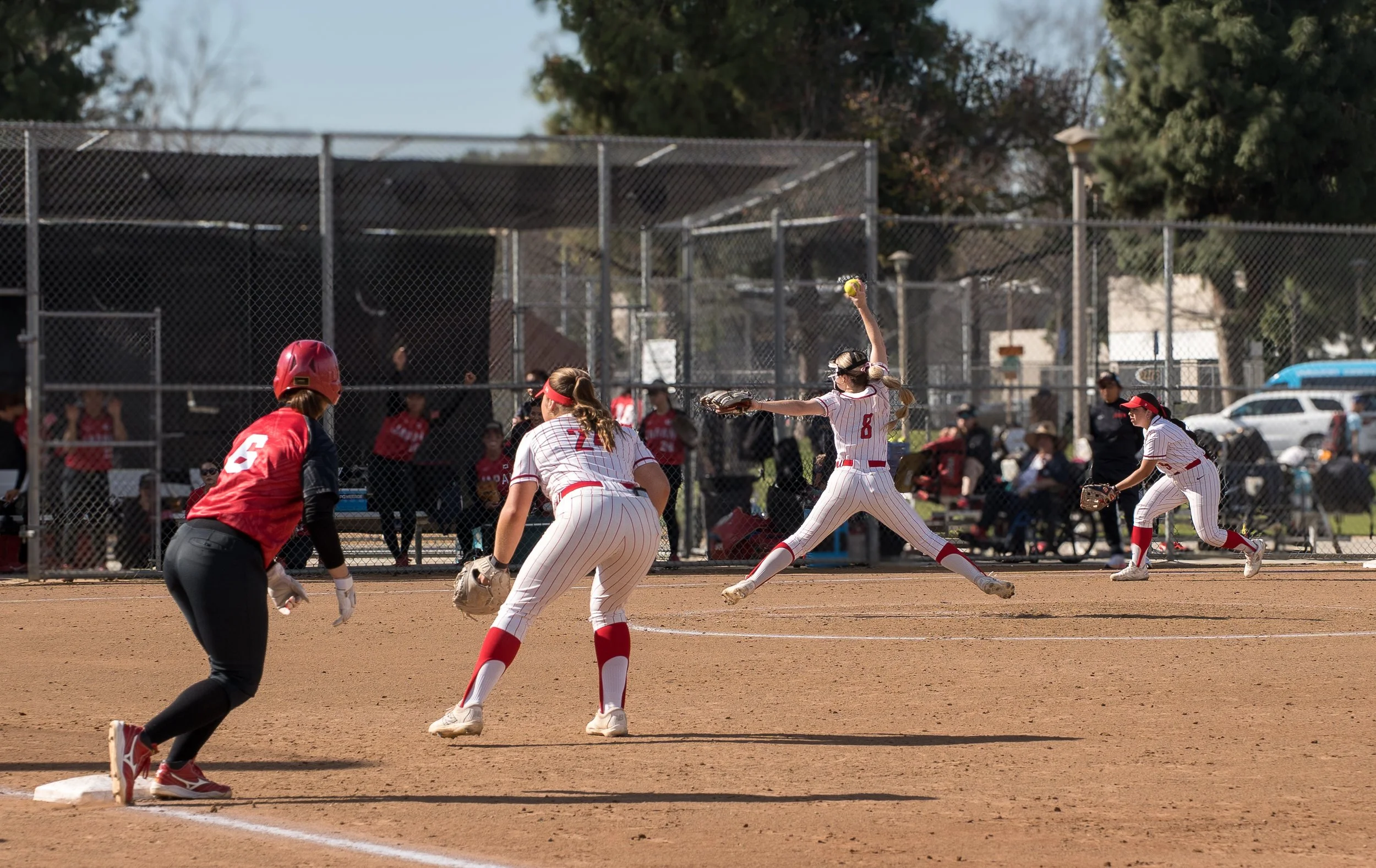 Chapman softball learns lessons versus Japanese national team