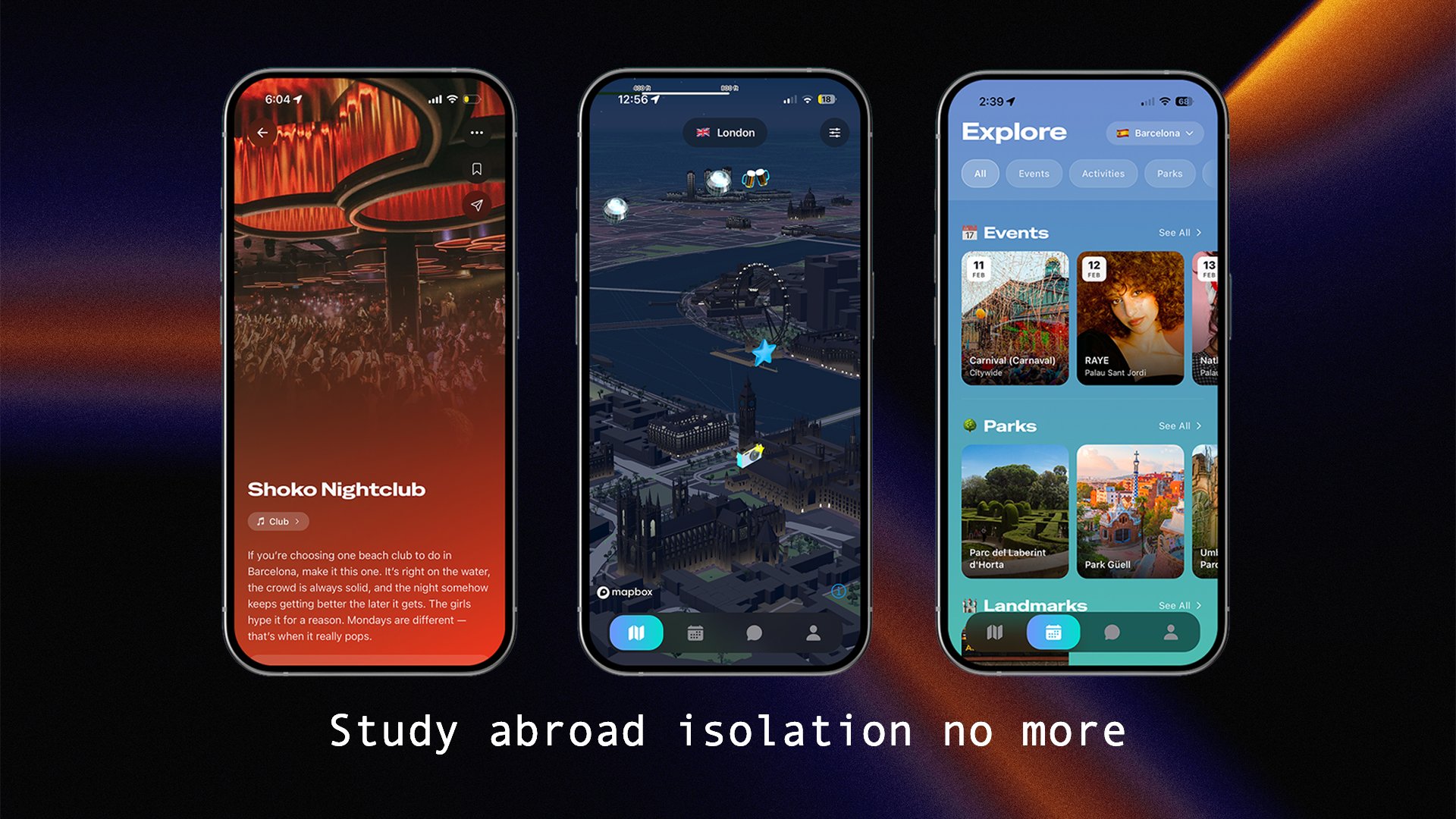 Chapman trio brings solution for study abroad isolation to the app store