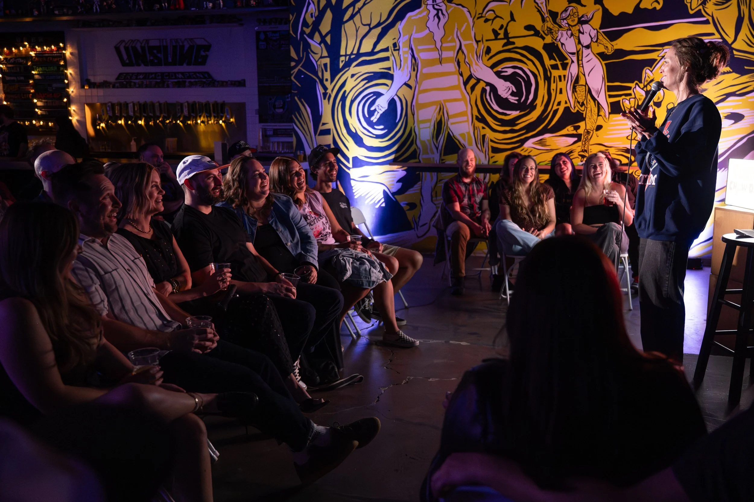 ‘Stand Up, Chow Down’ serves laughs and local flavors at a new festival experience