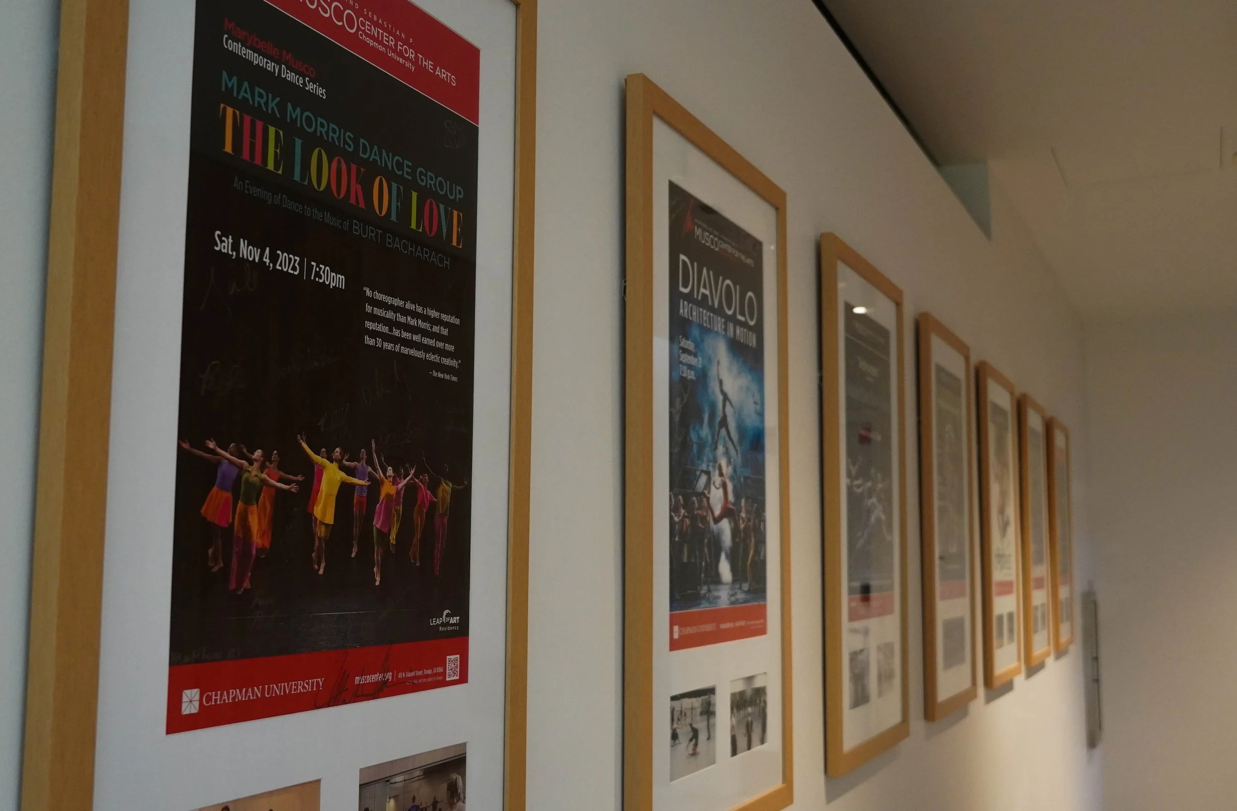 posters of chapman dance productions