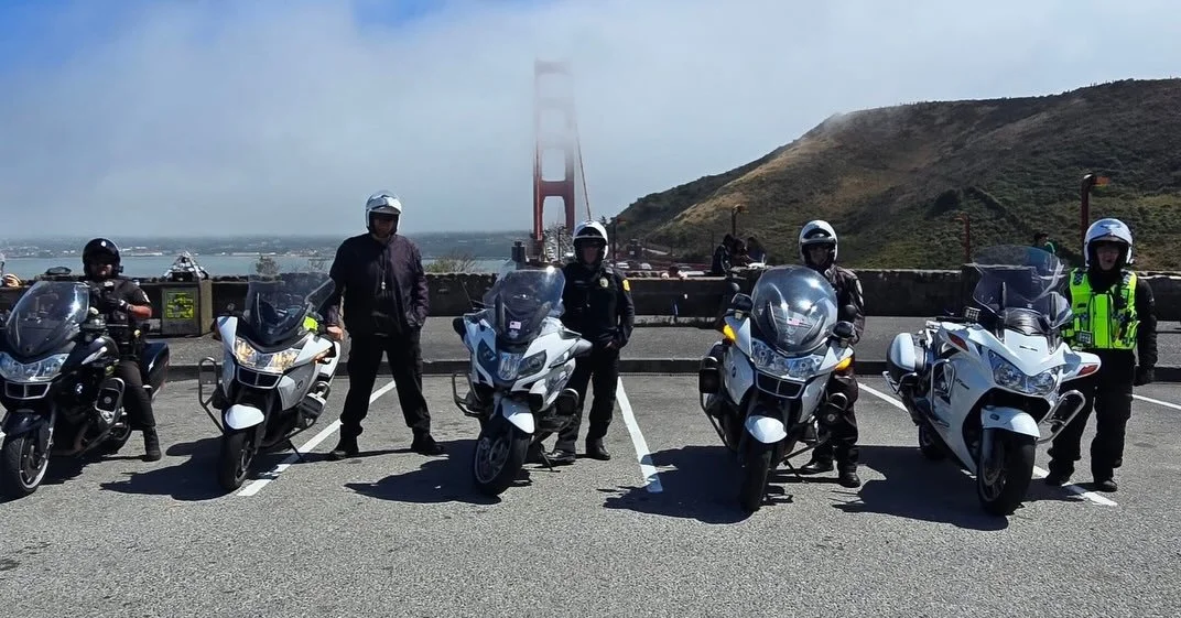 Motorcycle escorting fits into my schedule as a musician and music educator perfectly.  It&rsquo;s a great way to start a day.  #motorcycleescort #motorcycle #funeralprocessions #vip #bmwr1150rtp