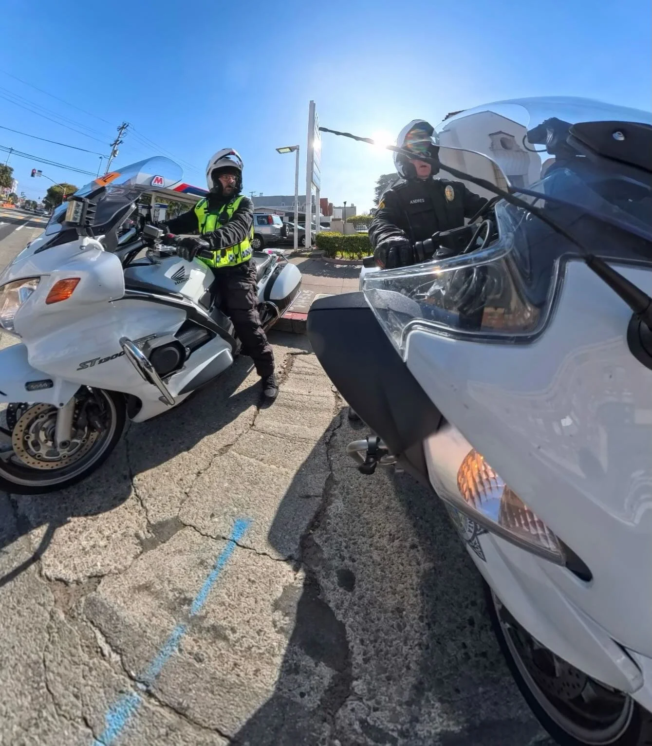 Funeral escort in San Francisco.  #motorcycleescort #sanfrancisco #funeralescort #livinginrhythm