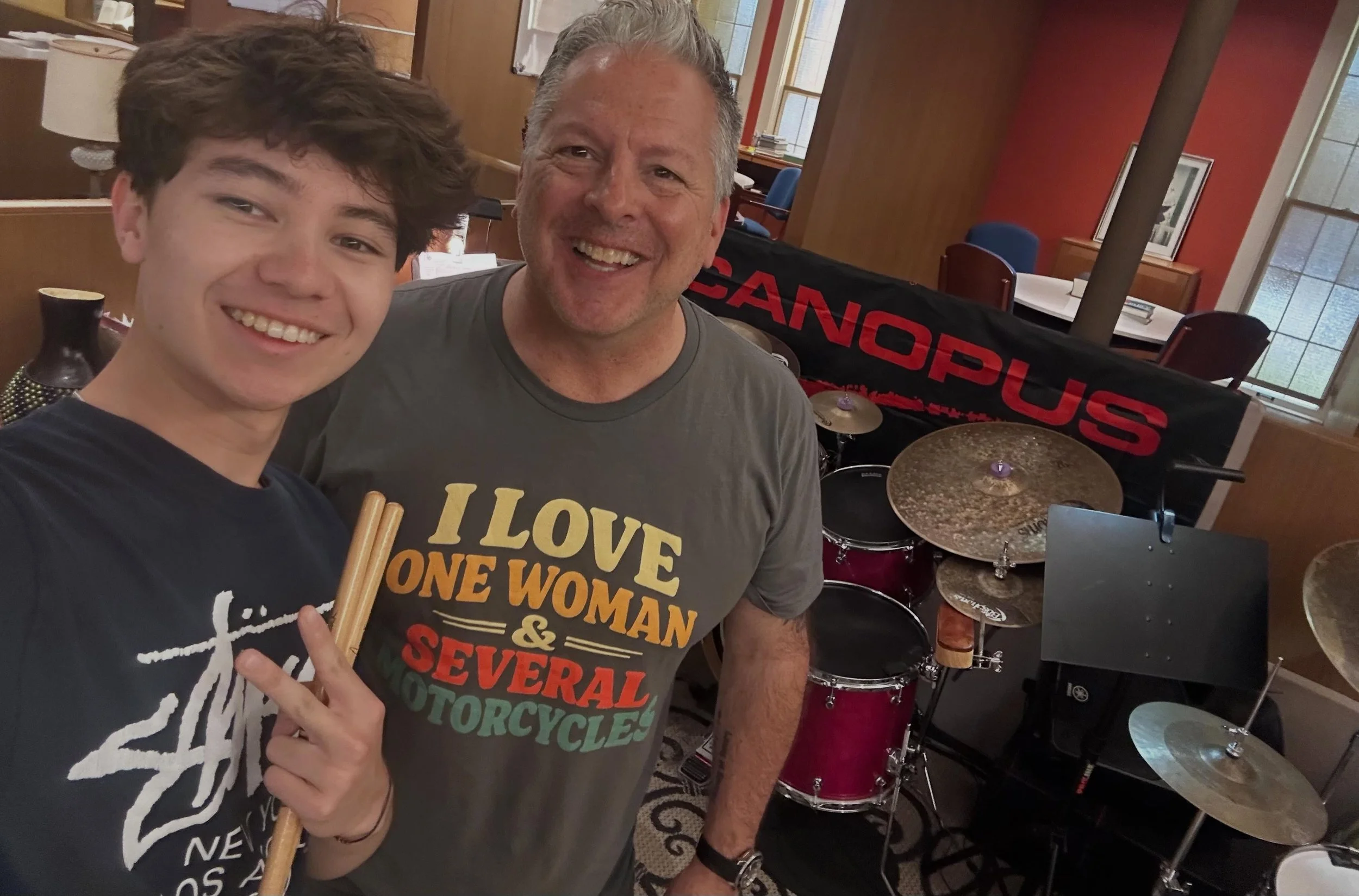 One of the joys of private teaching is when you get a highly motivated, skilled student who pushes you as a teacher to keep things interesting and challenging.  It&rsquo;s a bonus when they&rsquo;re really cool people, (and you run into them at Yoshi
