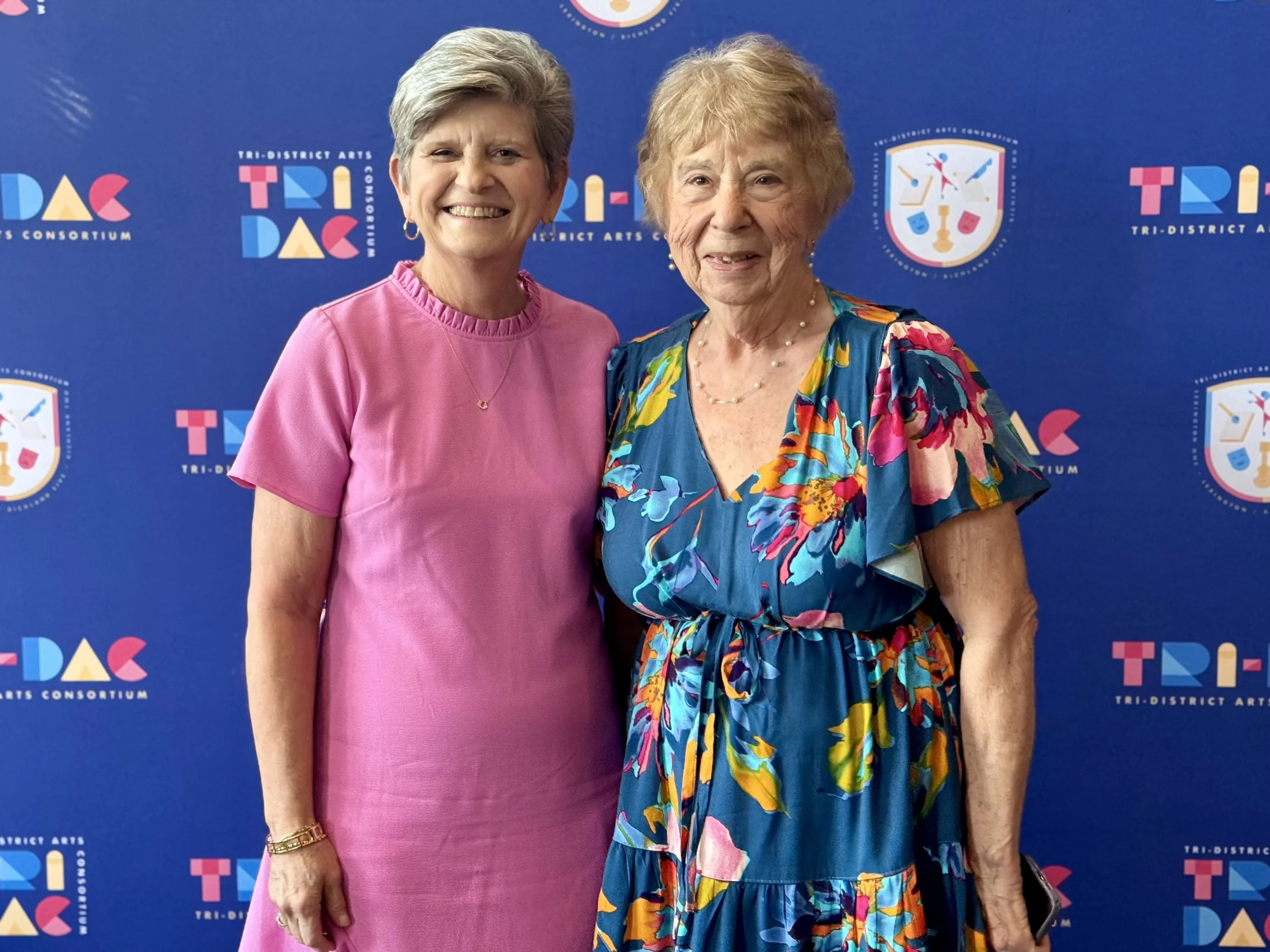 Former Lexington-Richland District Five  Tri-DAC Coordinator, Tami Richardson with Lexington One's former Tri-DAC Coordinator, Jeannine Purdy.