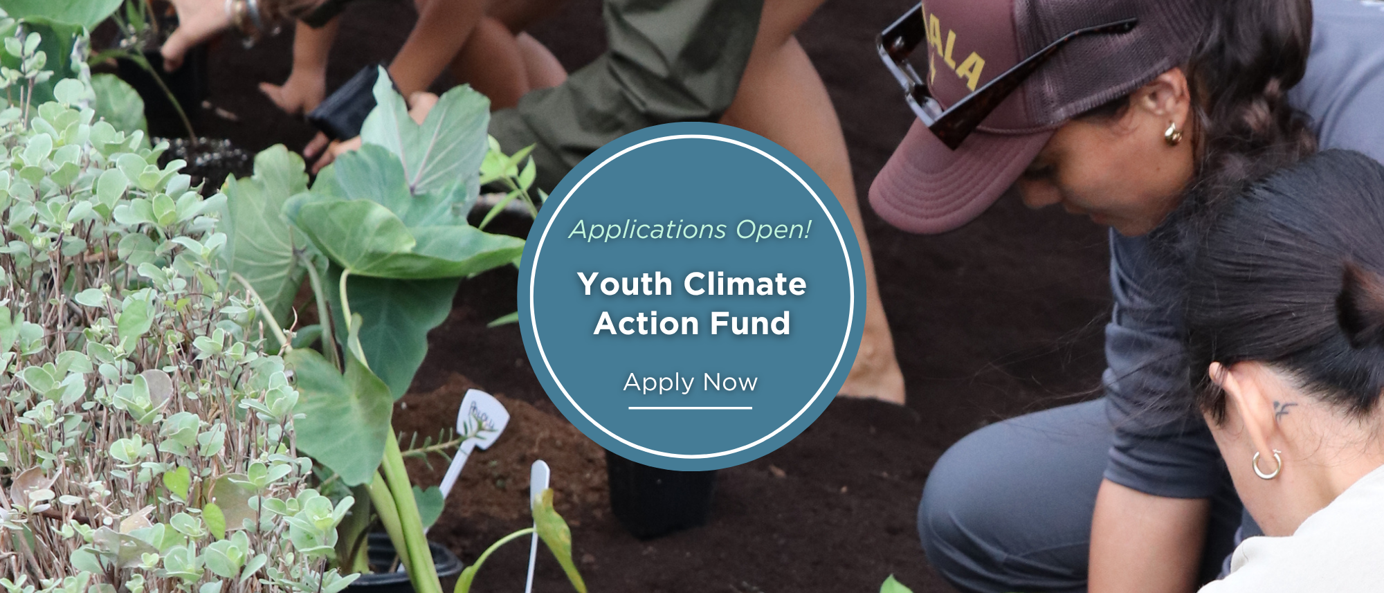 Youth Climate Action Fund Project Applications Now Open Until September 7, 2026!