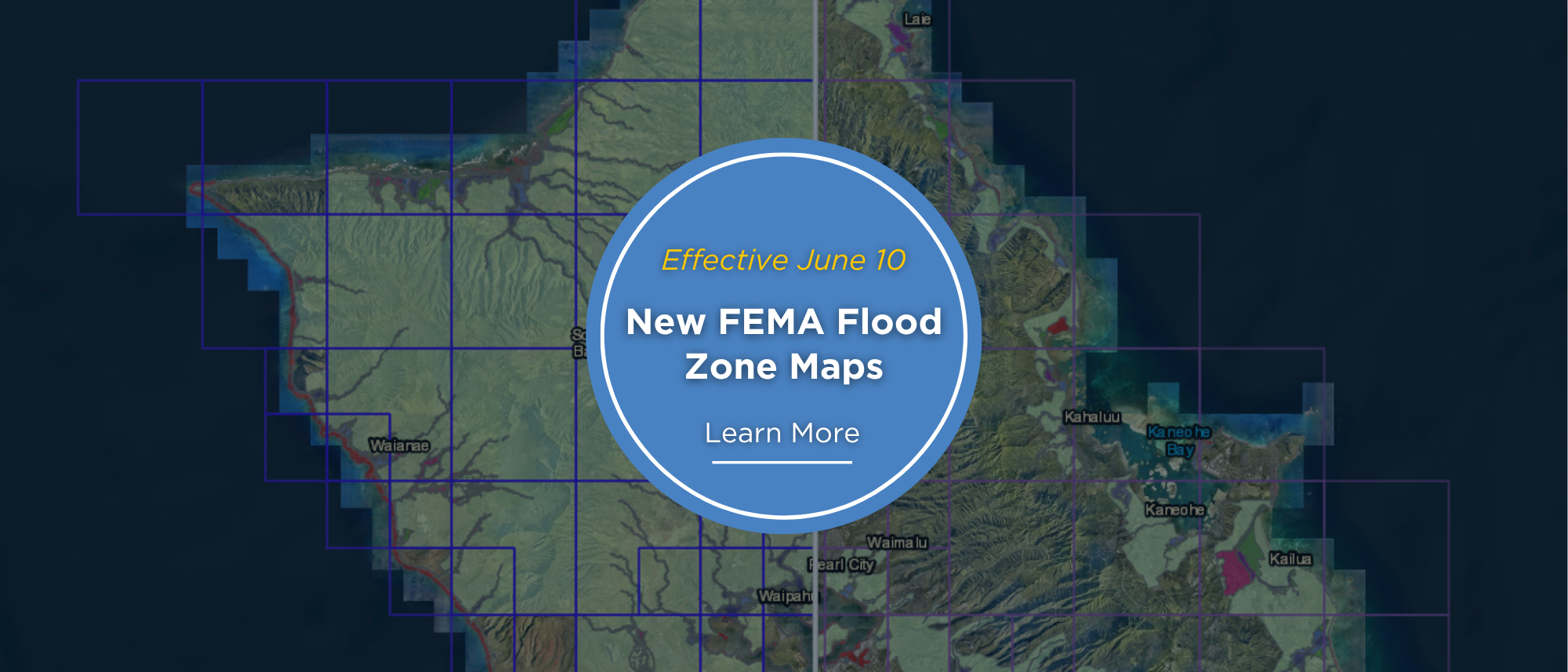 New FEMA Flooz Zone Maps are effective June 10. Learn More. 