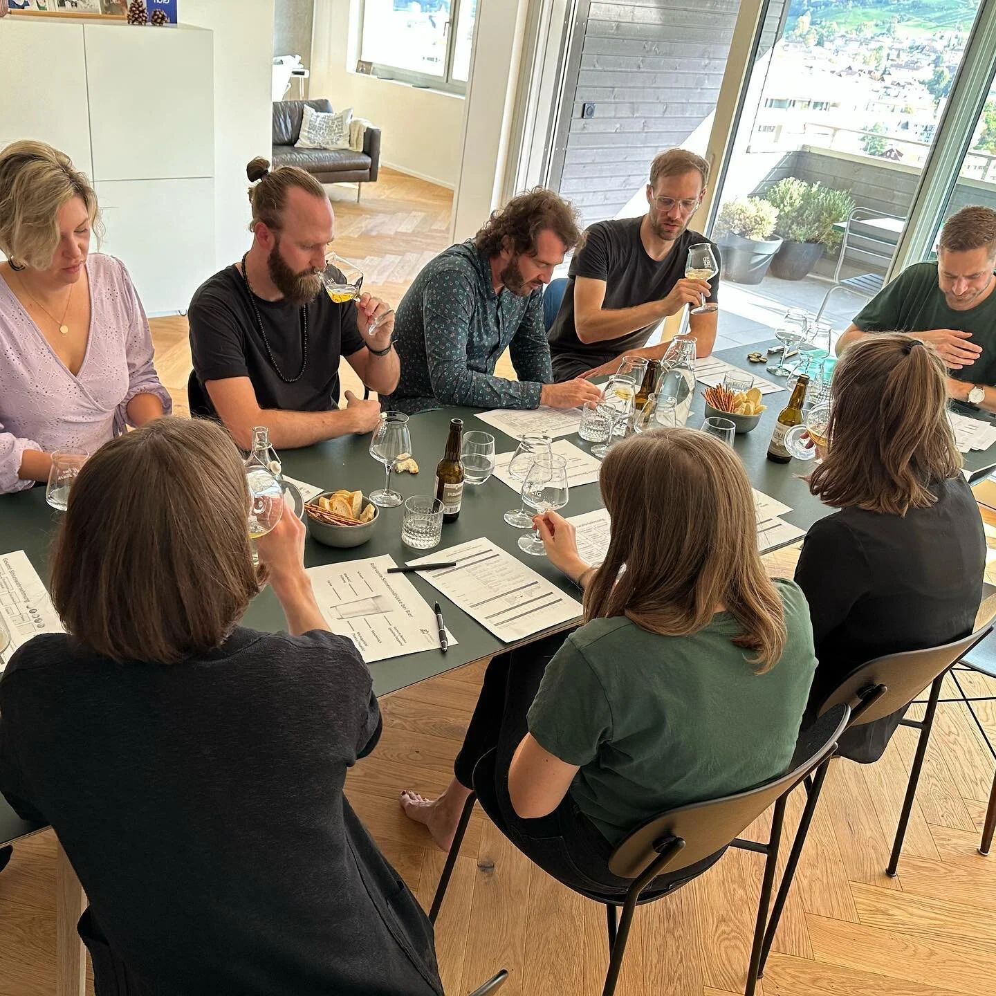 Biersommelier/sensorik Crashkurs mit @baettxbier  #beerknowledge #heimeligevents #tastings #beerculture