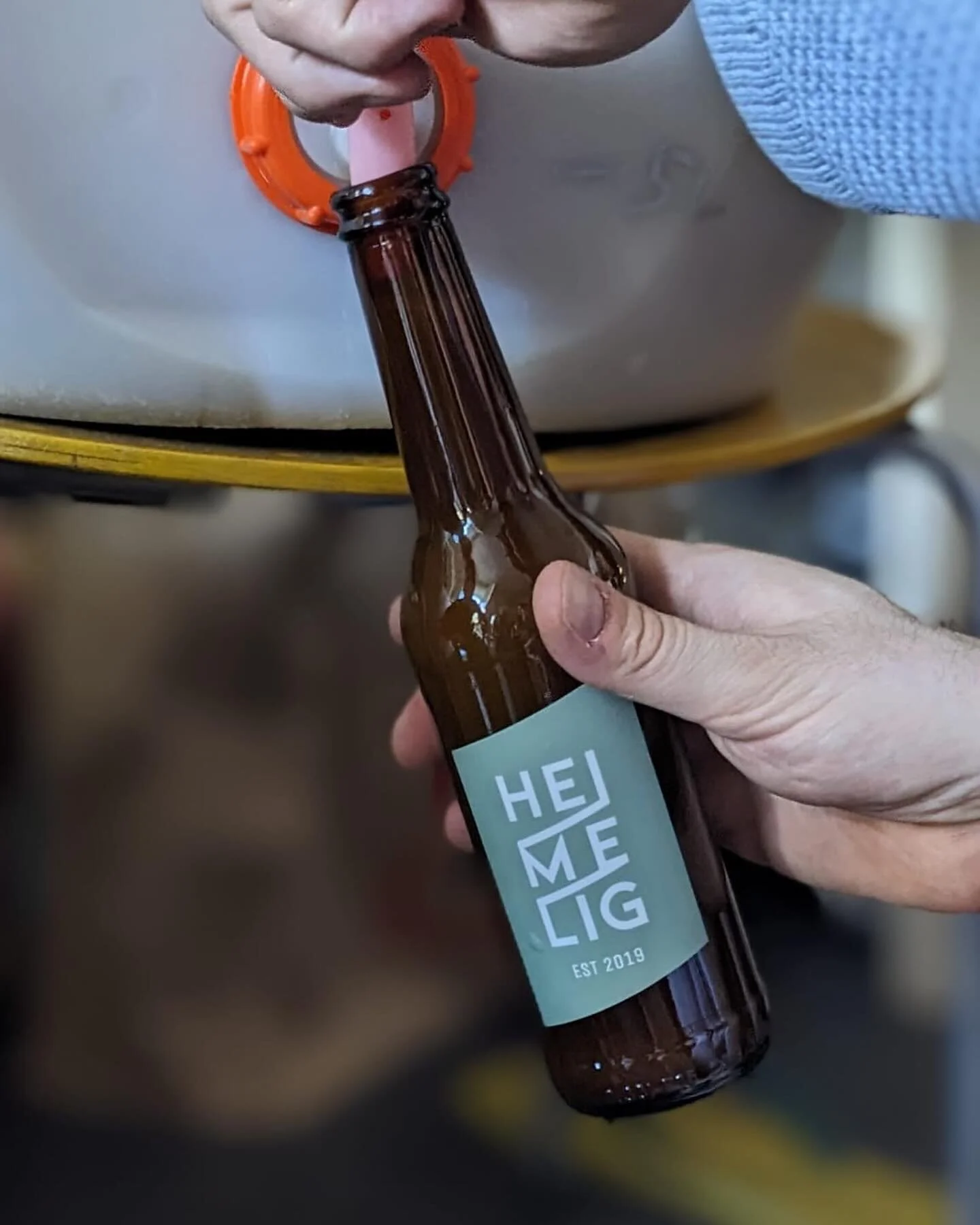 Multitasking 🍺 wir f&uuml;llen das IPA Nebula Nectar ab und brauen gleichzeitig das Rhabarberhabarber Sour ☀️