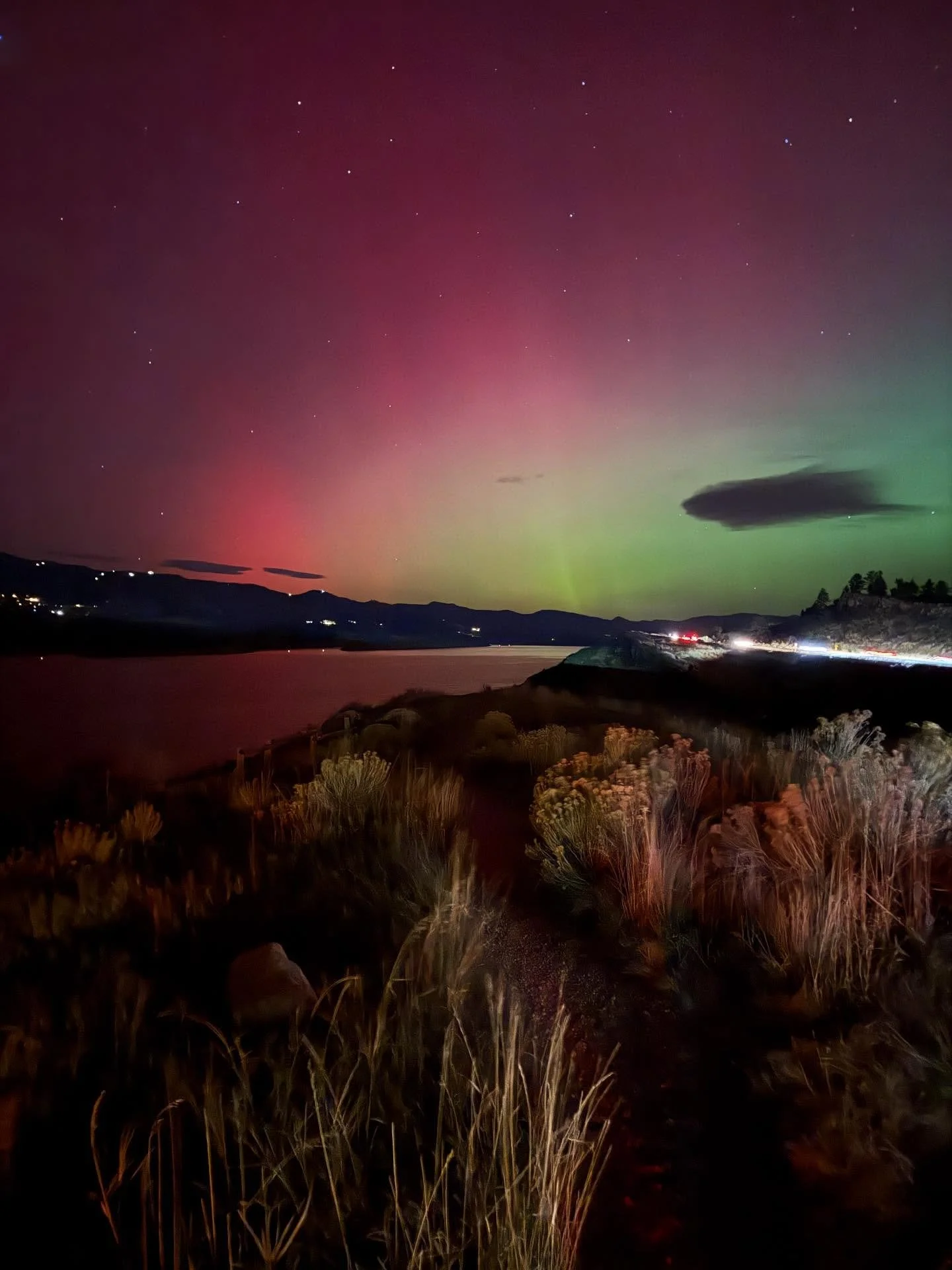 Absolutely unreal. My first northern lights experience right in our backyard was absolutely incredible tonight. Sharing an impromptu weeknight adventure with wonderful friends is gonna keep my cup filled for a long while. Pure magic. ✨